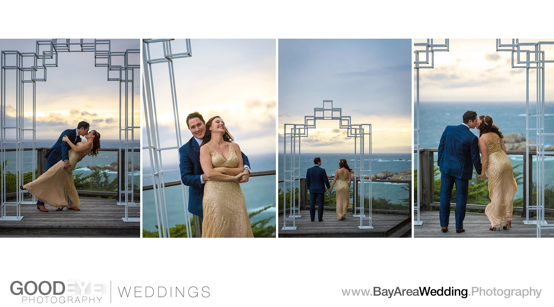 Hyatt Carmel Highlands Inn Wedding Photos - Paige and Whitney -