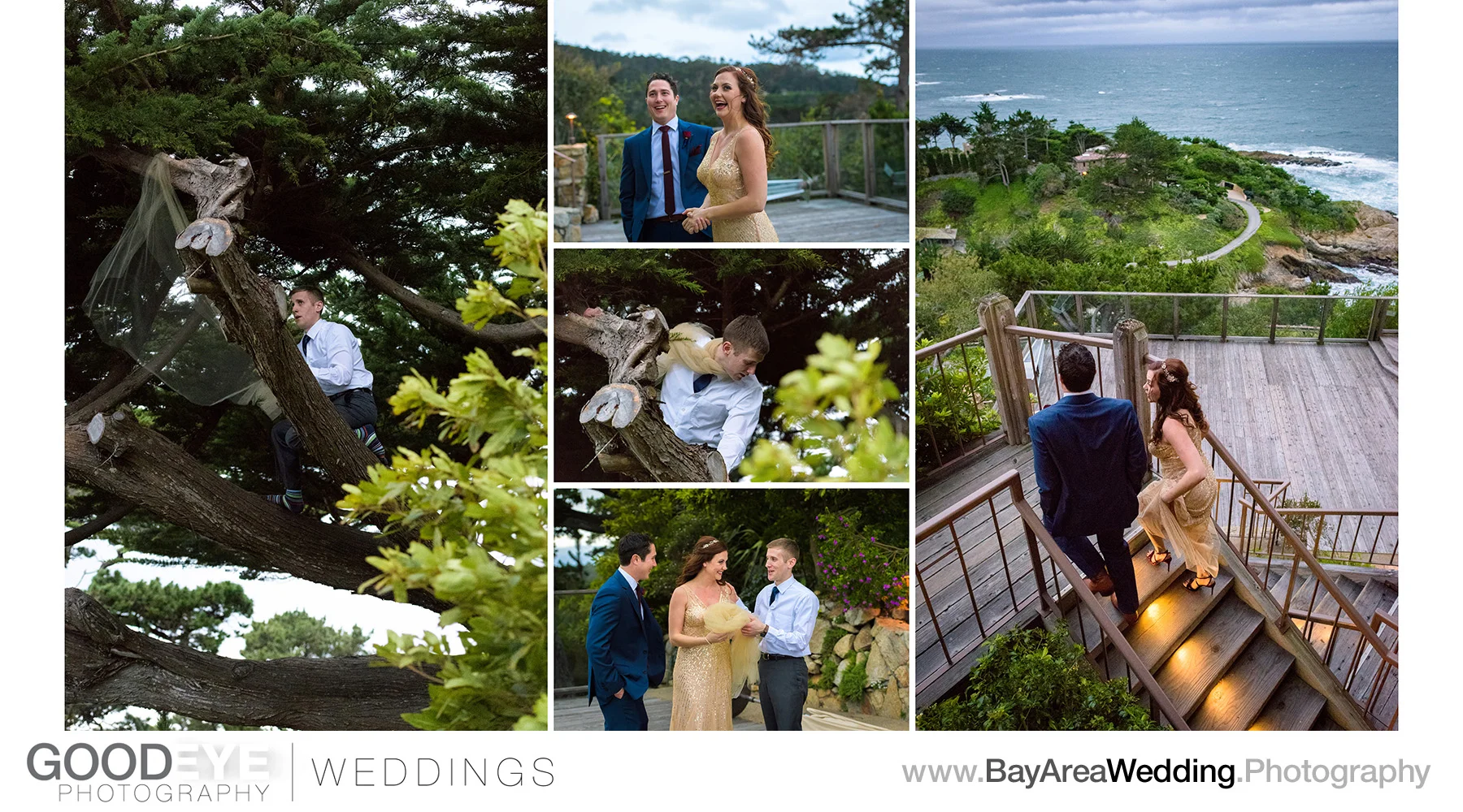 Hyatt Carmel Highlands Inn Wedding Photos - Paige and Whitney -