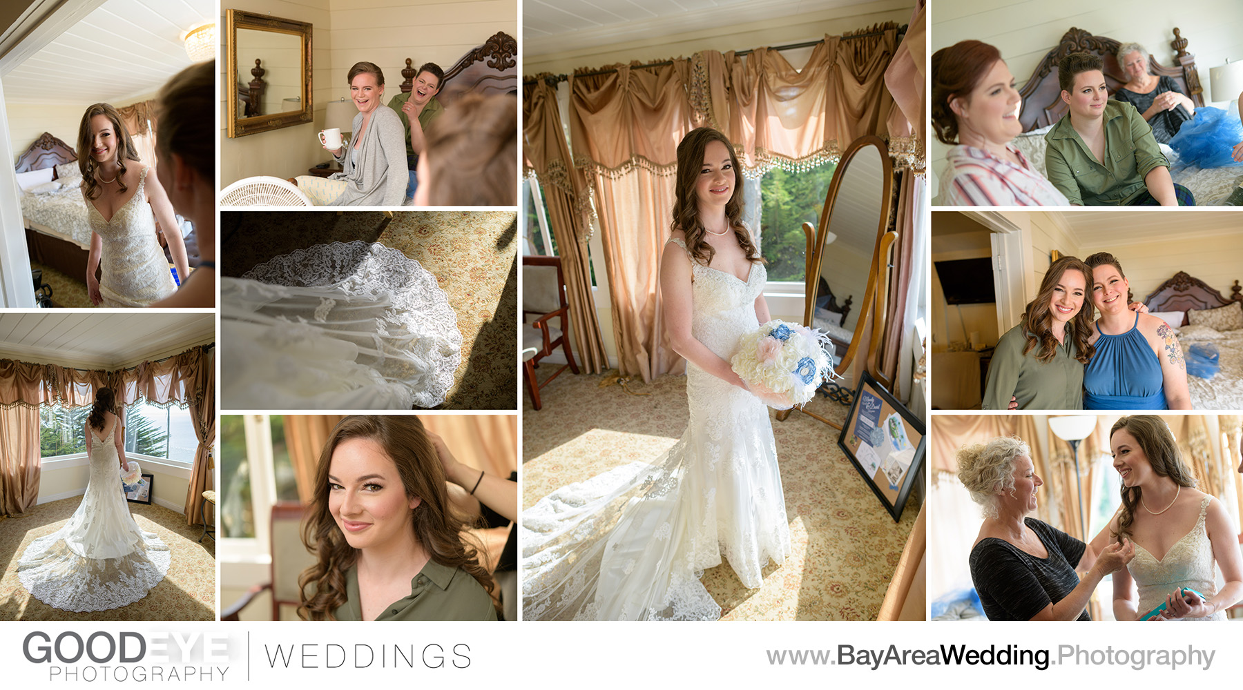 Monarch Cove Inn Capitola Wedding Photography - Mandy and Dave -