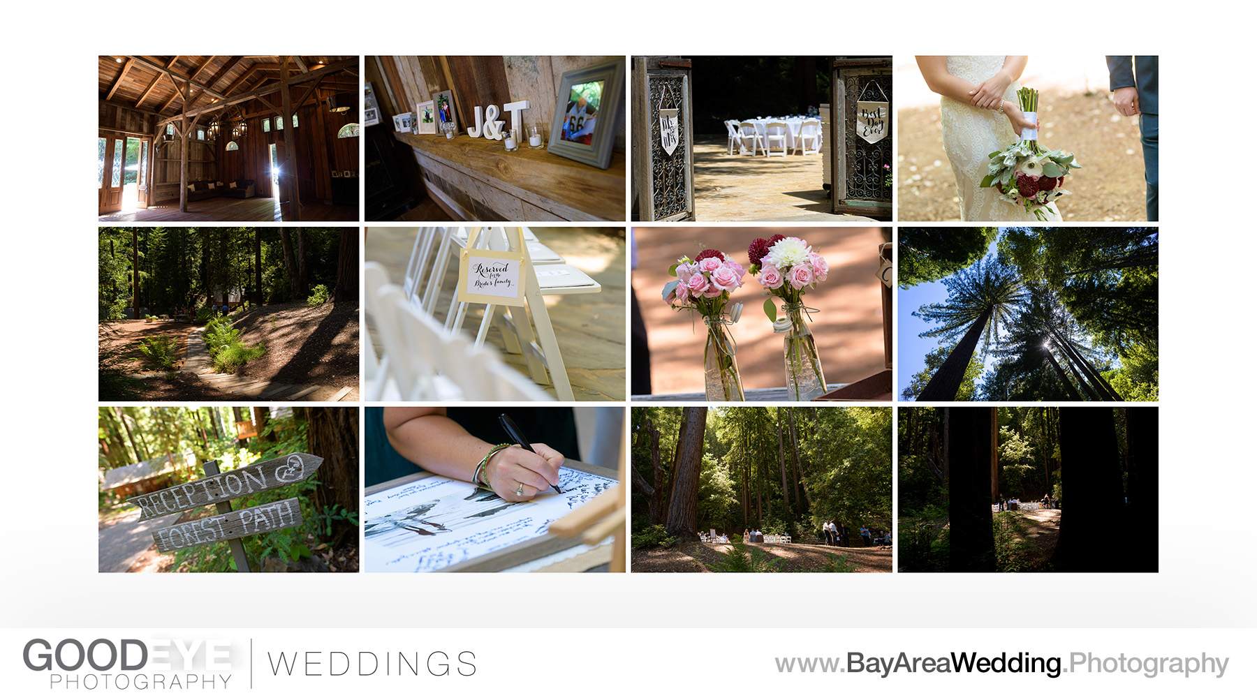 Waterfall Lodge Wedding Photography - Ben Lomond, California - J