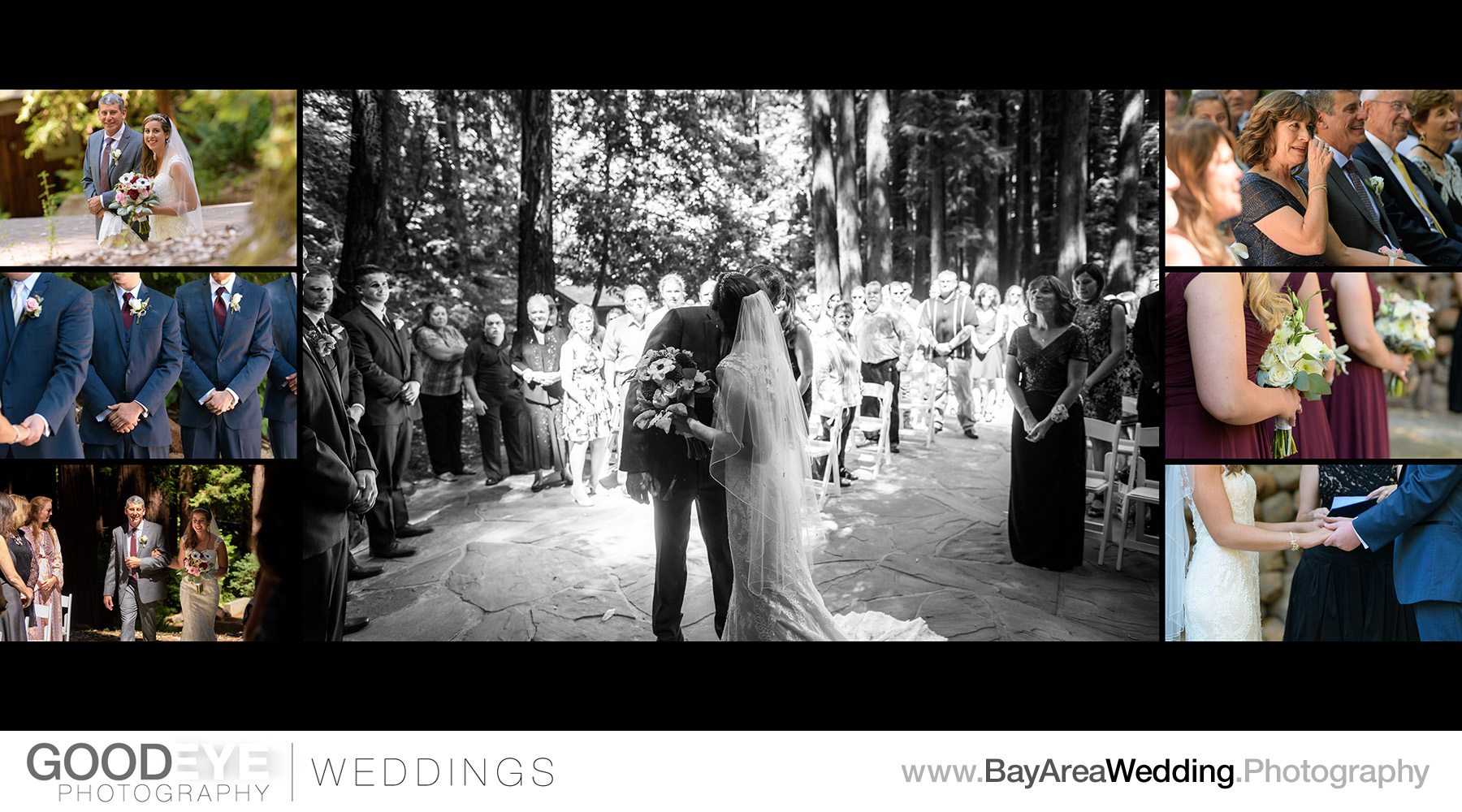 Waterfall Lodge Wedding Photography - Ben Lomond, California - J