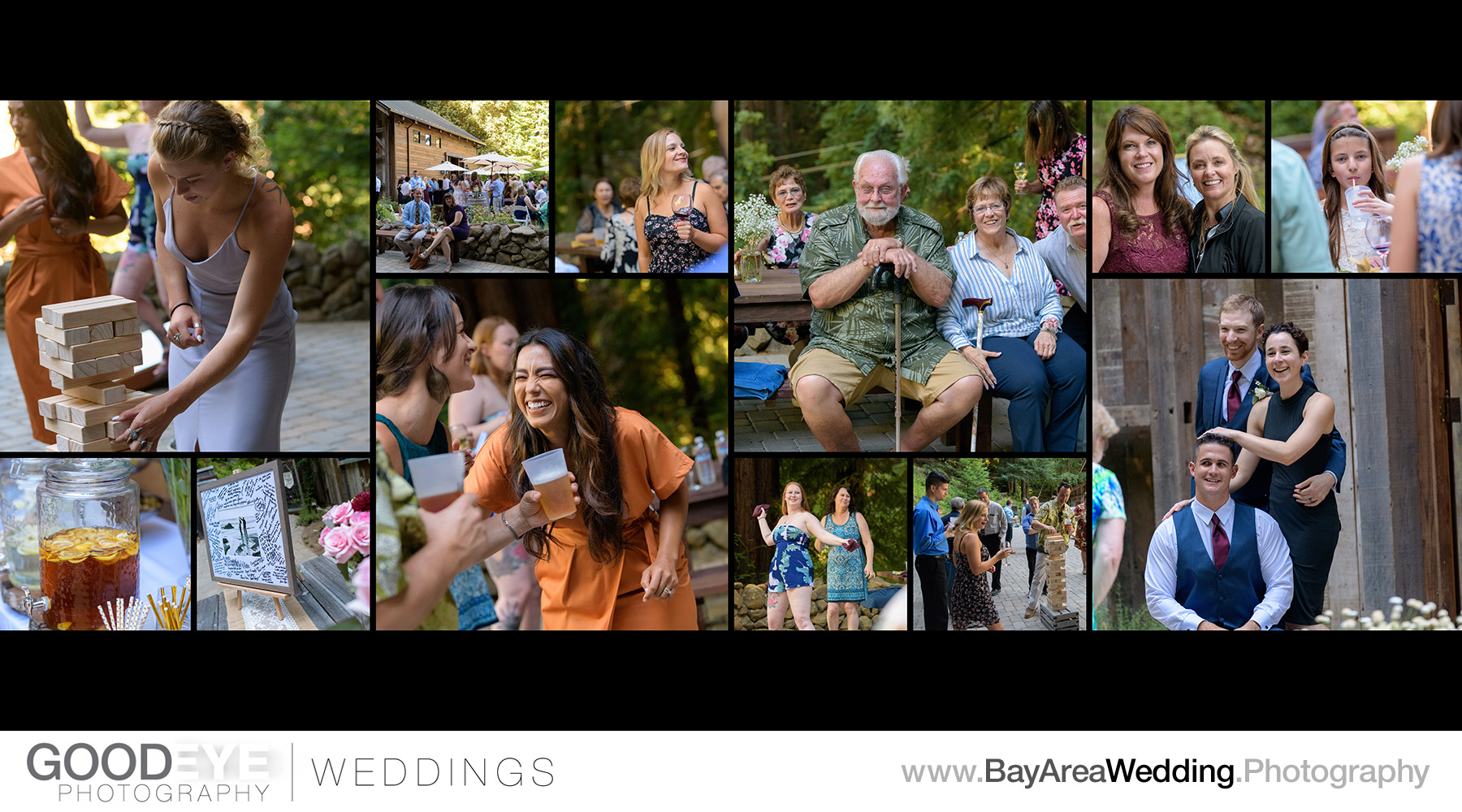 Waterfall Lodge Wedding Photography - Ben Lomond, California - J