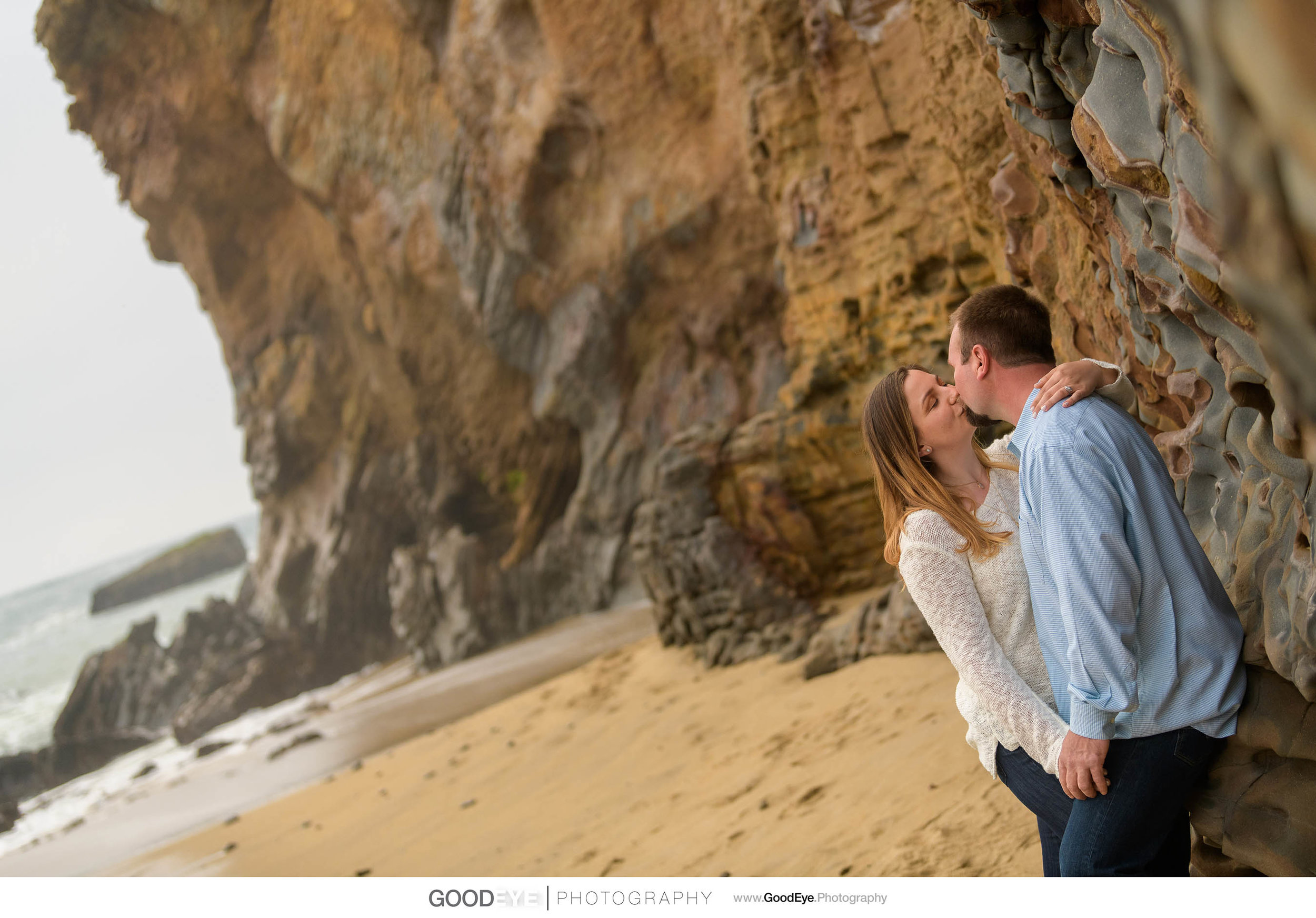 Panther Beach Santa Cruz Engagement Photos - by Bay Area wedding