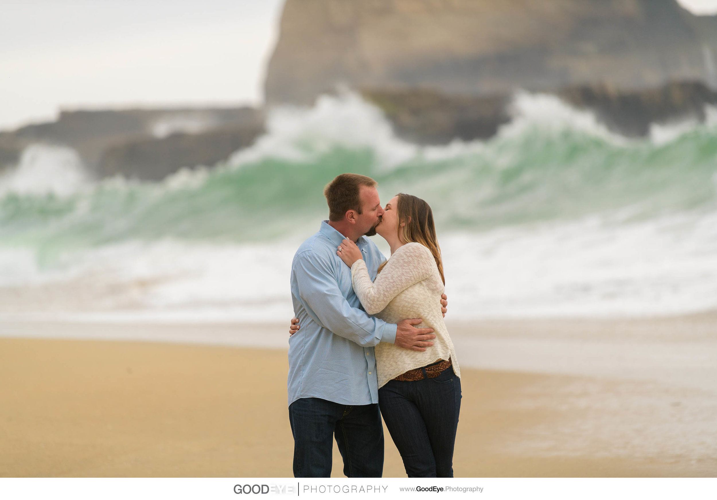 Panther Beach Santa Cruz Engagement Photos - by Bay Area wedding