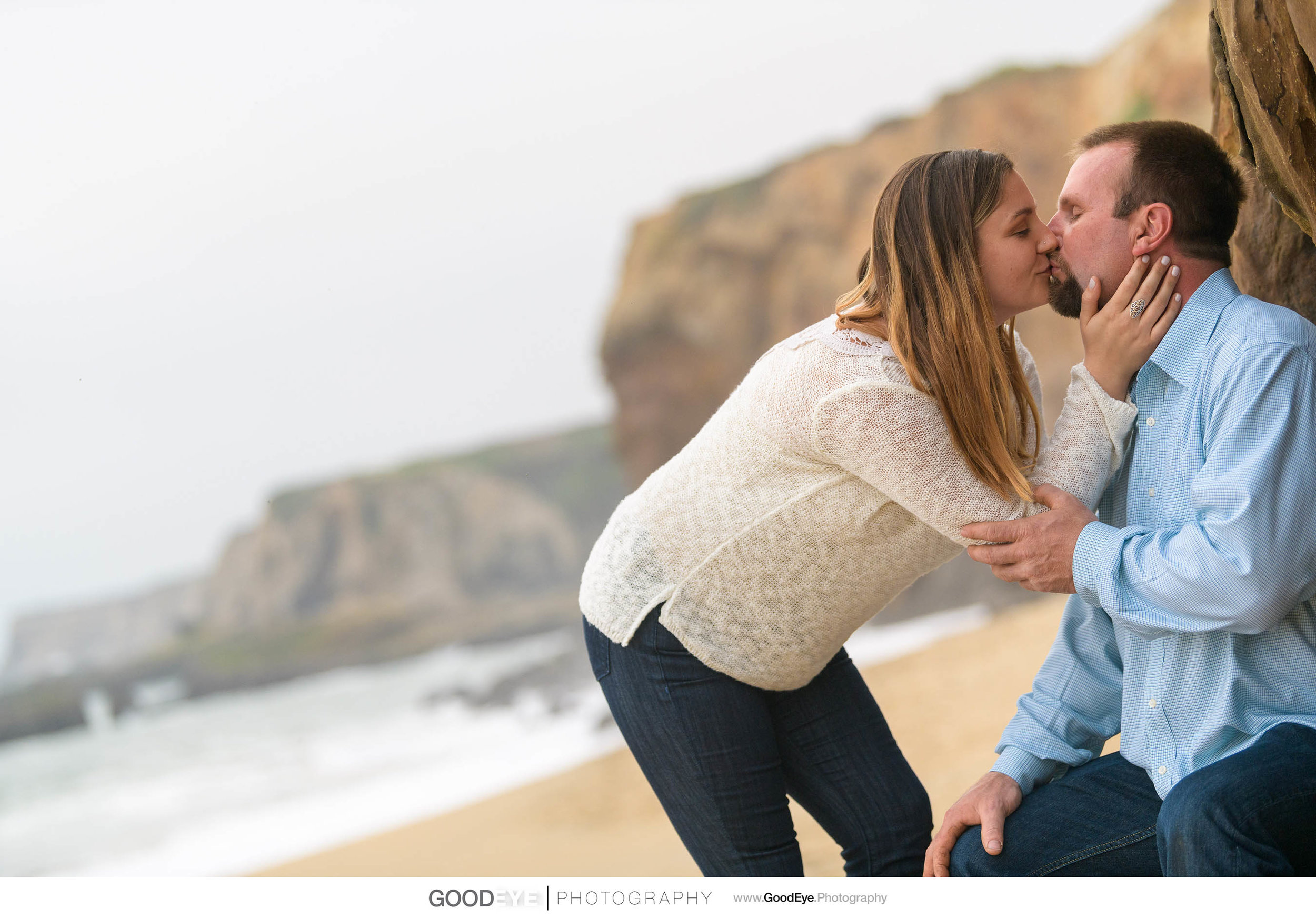 Panther Beach Santa Cruz Engagement Photos - by Bay Area wedding