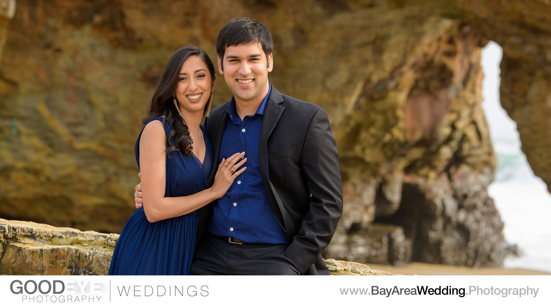 Panther Beach Santa Cruz Marriage Proposal / Engagement Photos -