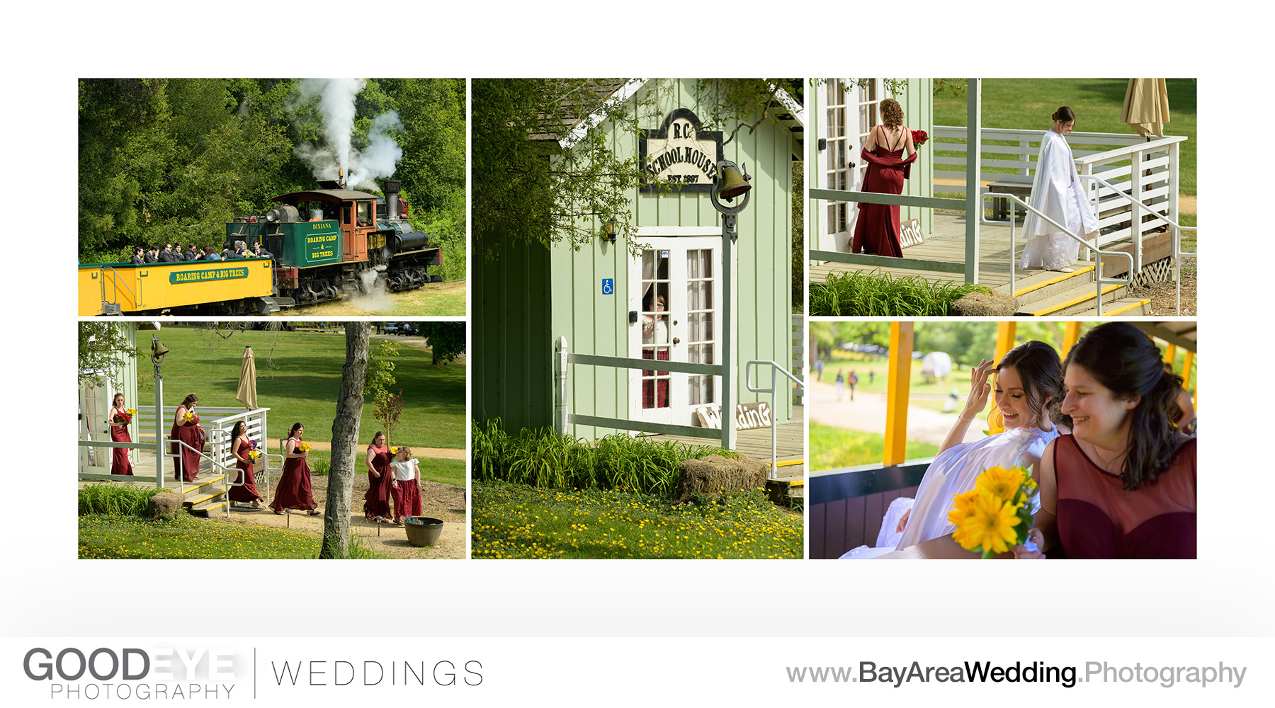 Roaring Camp Wedding Photography - Carol and Nick - by Bay Area 