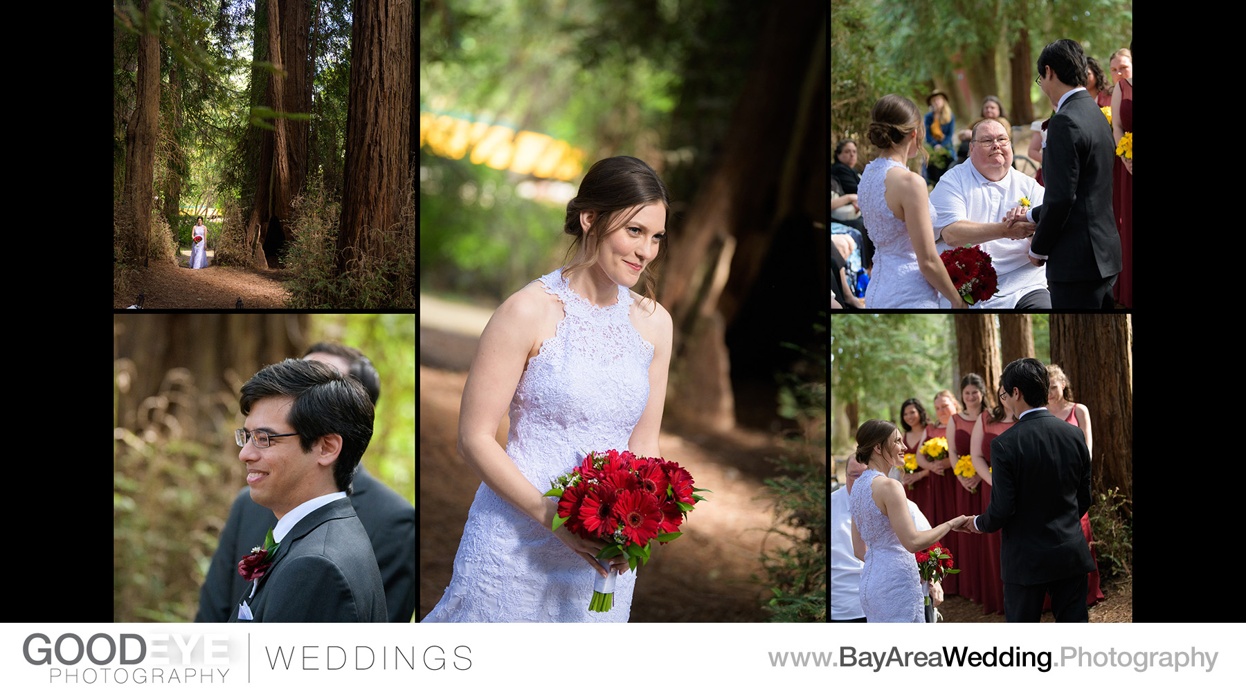 Roaring Camp Wedding Photography - Carol and Nick - by Bay Area 