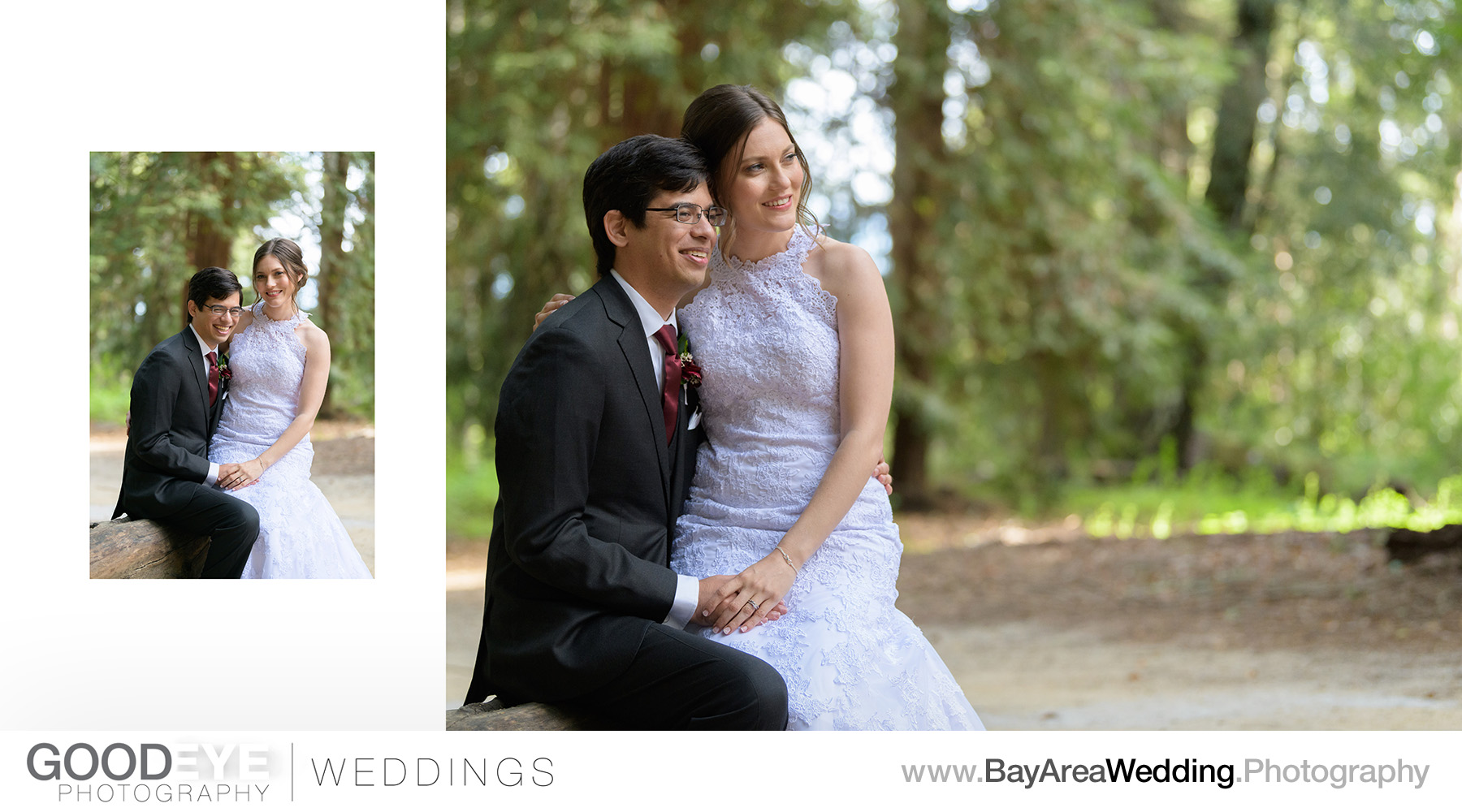 Roaring Camp Wedding Photography - Carol and Nick - by Bay Area 