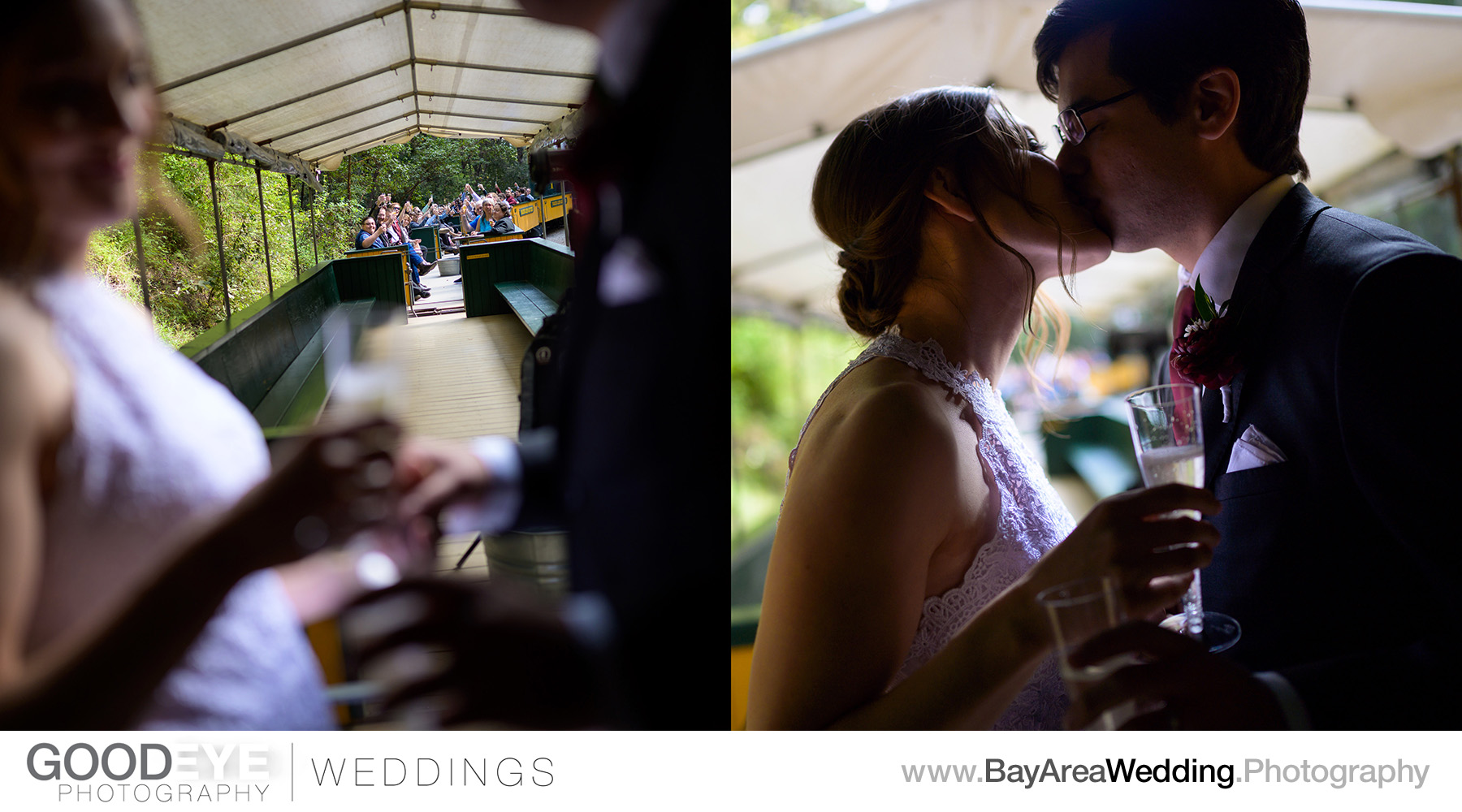 Roaring Camp Wedding Photography - Carol and Nick - by Bay Area 