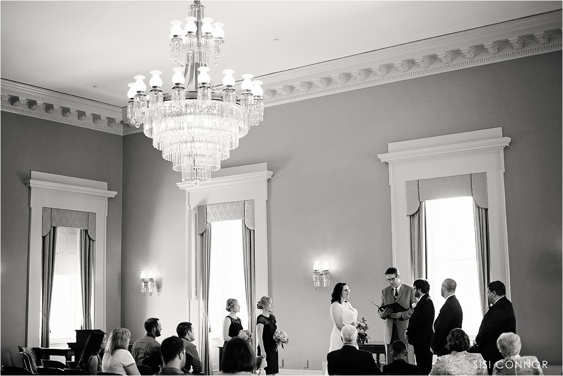 Old Capital Museum Senate Chamber Wedding in Iowa City
