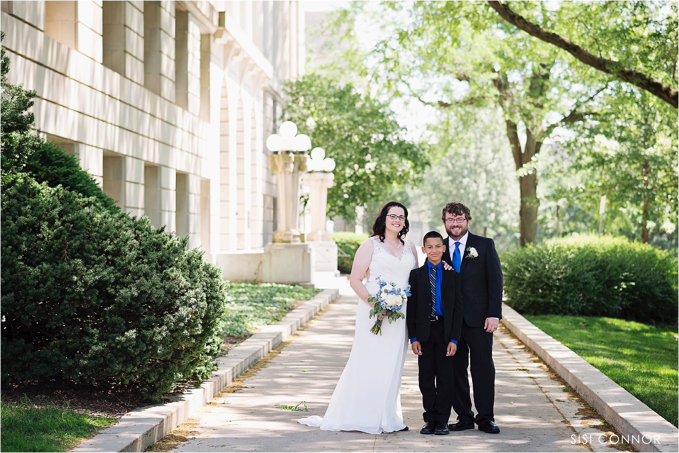 Old Capital Museum Senate Chamber Wedding in Iowa City