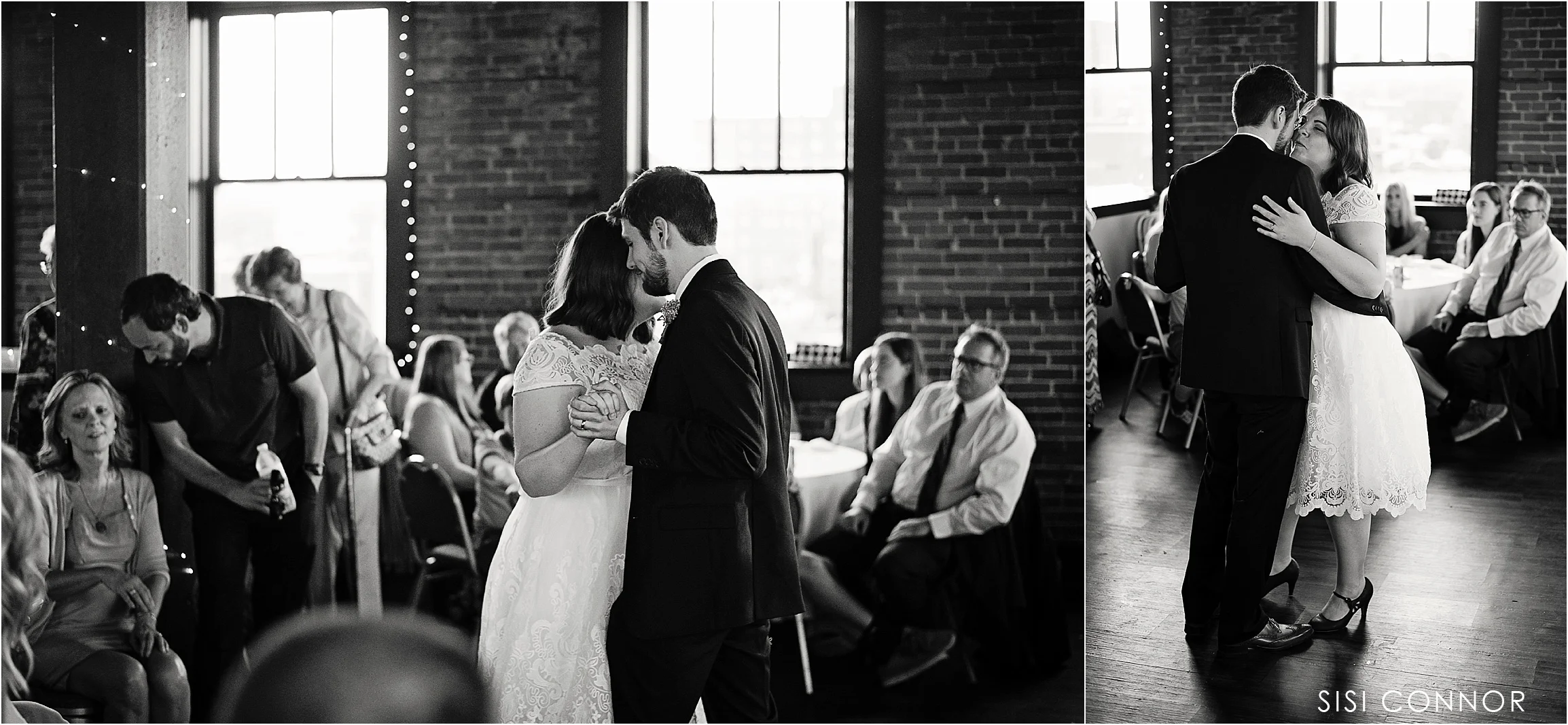Old Freight House Dubuque wedding reception