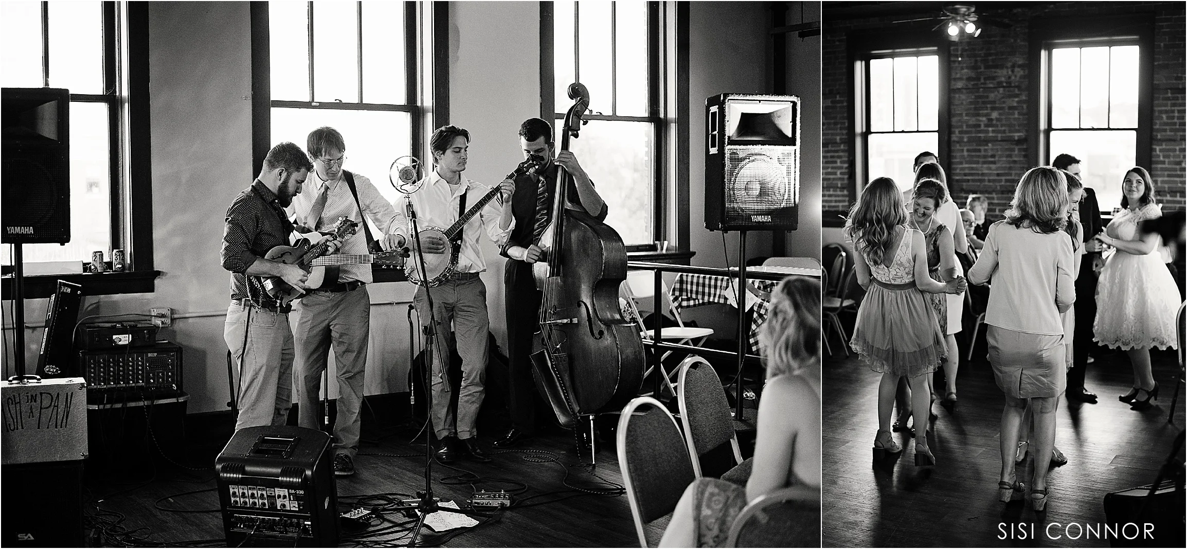 Old Freight House Dubuque wedding reception