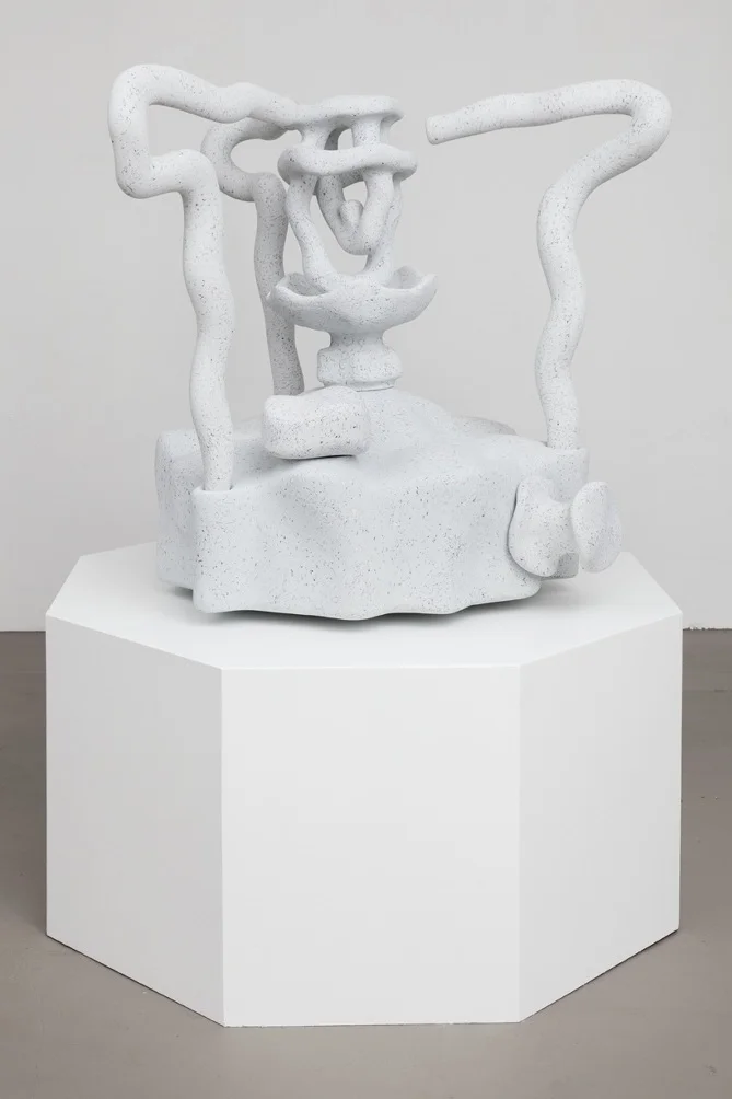 IV-X-6236c , wood, tinted epoxy filler, paint, 2014 Courtesy of Proxy, photo by Charles Benton