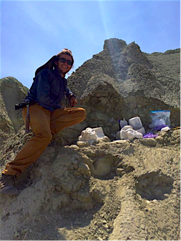 Dylan Carlini, SOU geology undergraduate.