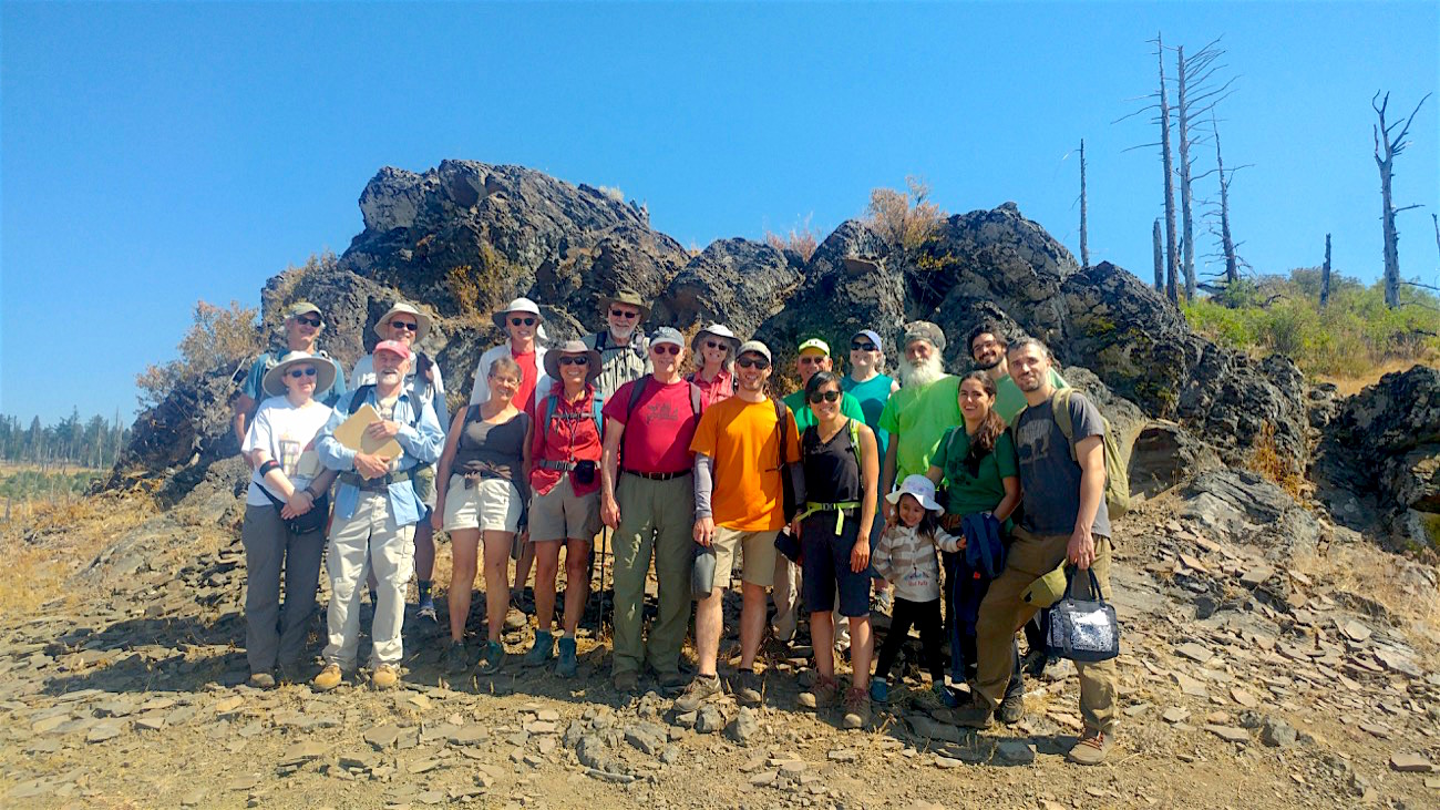 At Grizzly Peak - Hike and Learn group