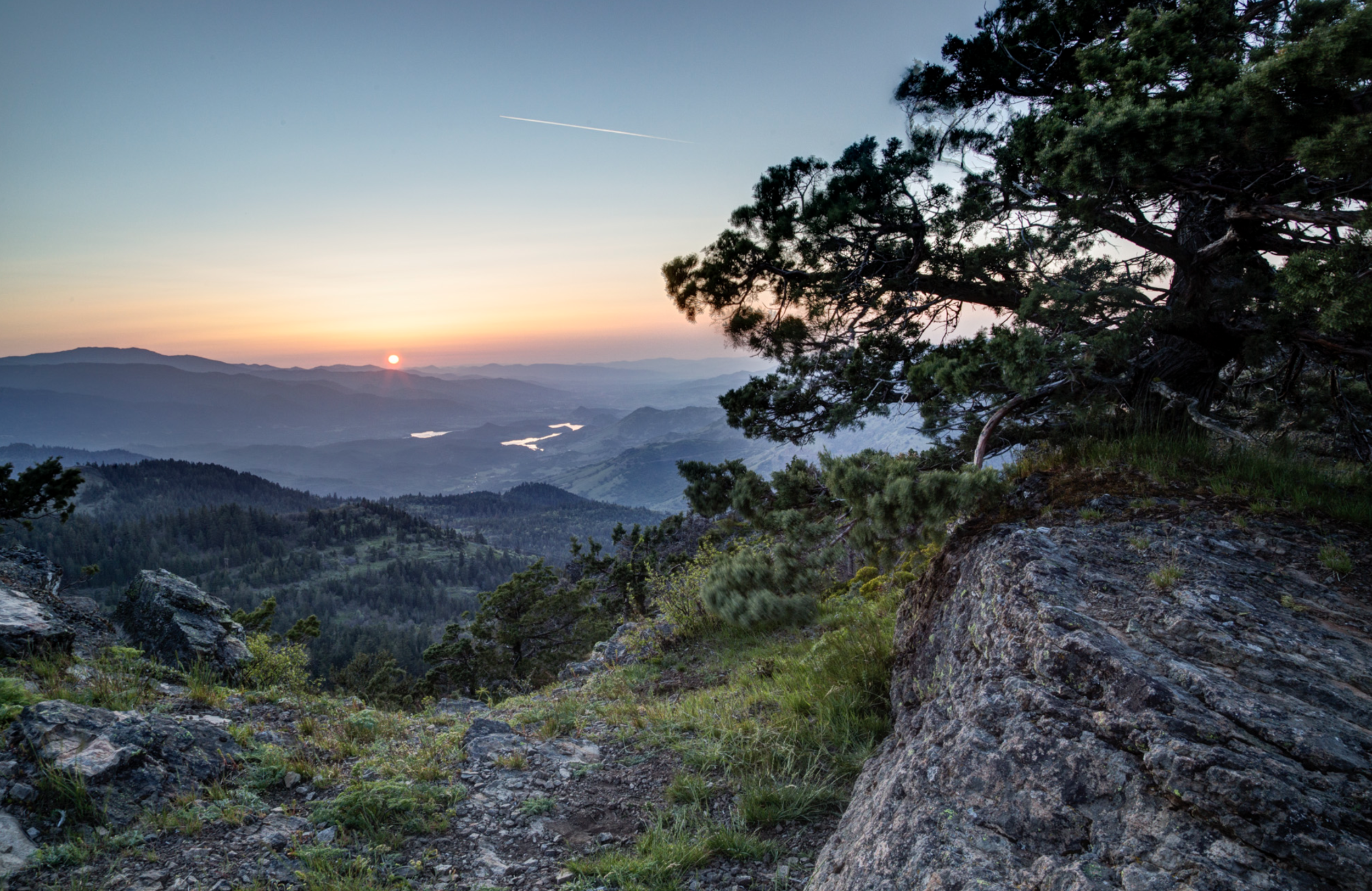Cascade-Siskiyou National Monument from Hobart Bluff, photo by Bob Wick.