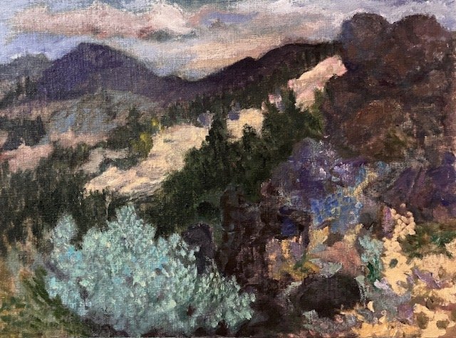 Looking south from Babbitt Rock by Katy Cauker
