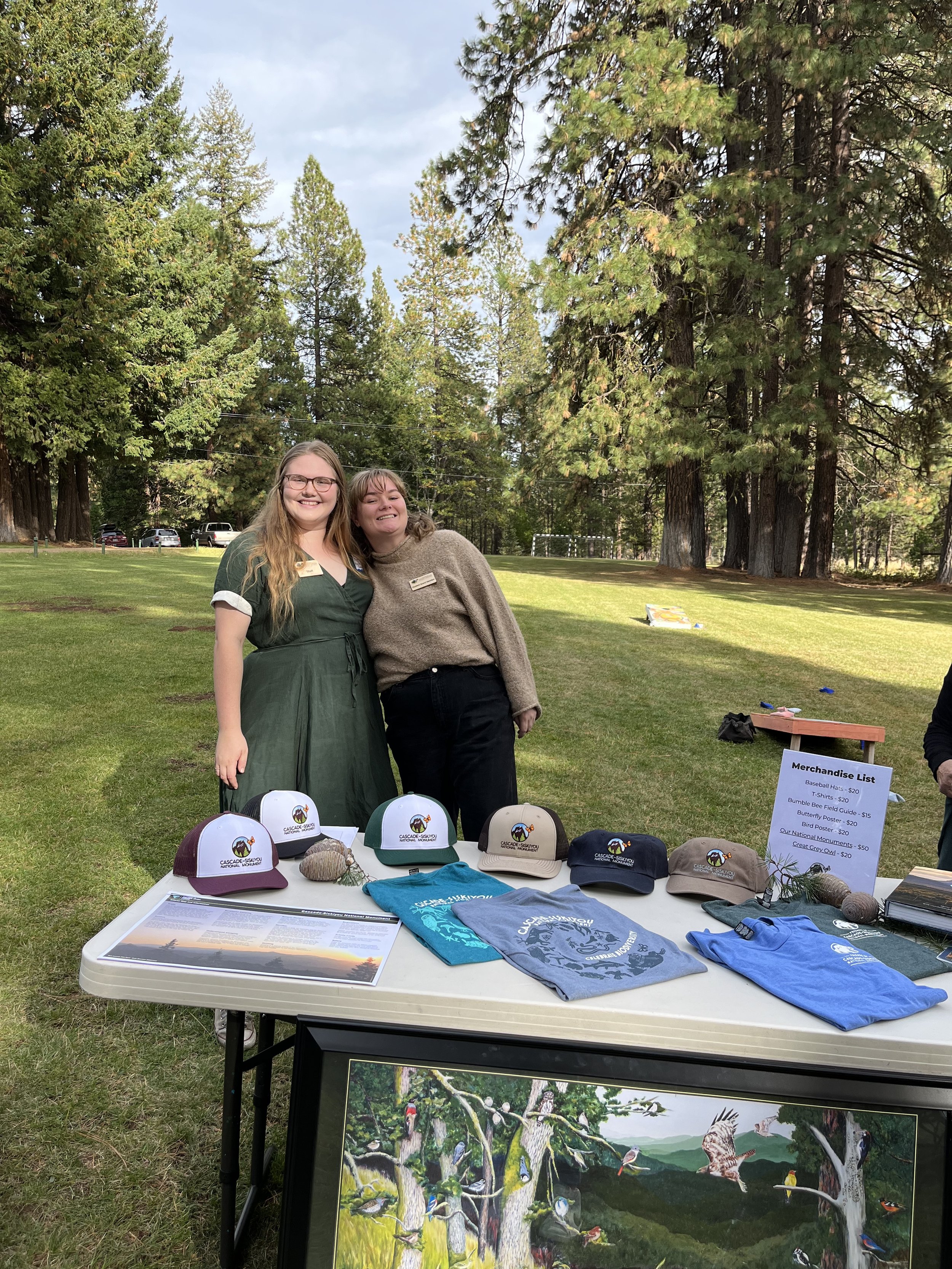 Zaynab Brown, Program Coordinator, and Taylor McAllister, Student Board Member.