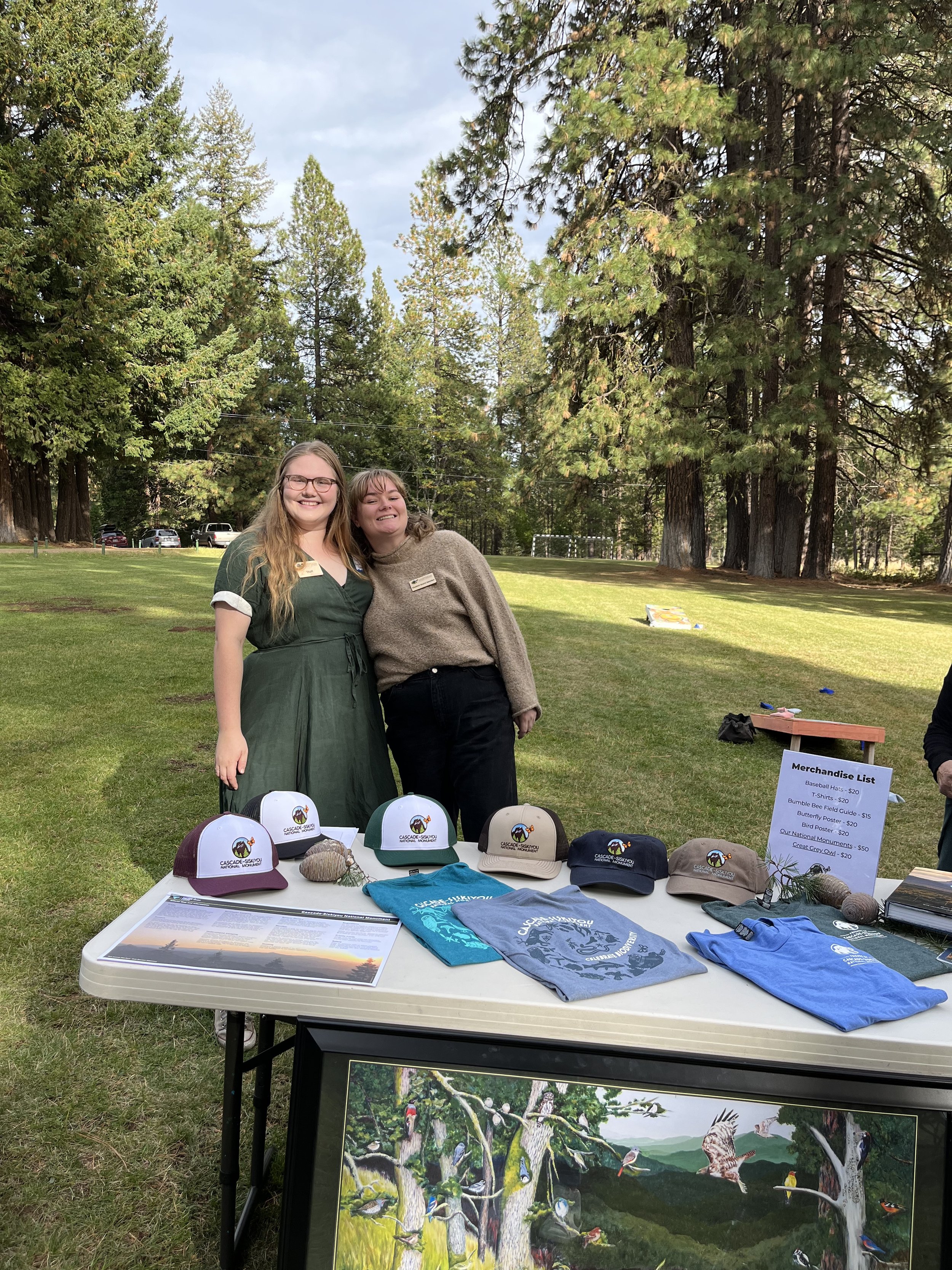   Zaynab Brown, Program Coordinator, and Taylor McAllister, Student Board Member.  