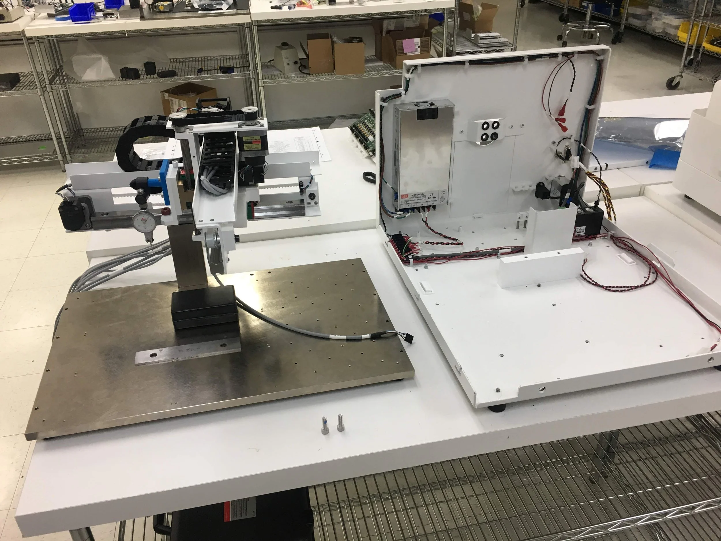 Assembling the robot