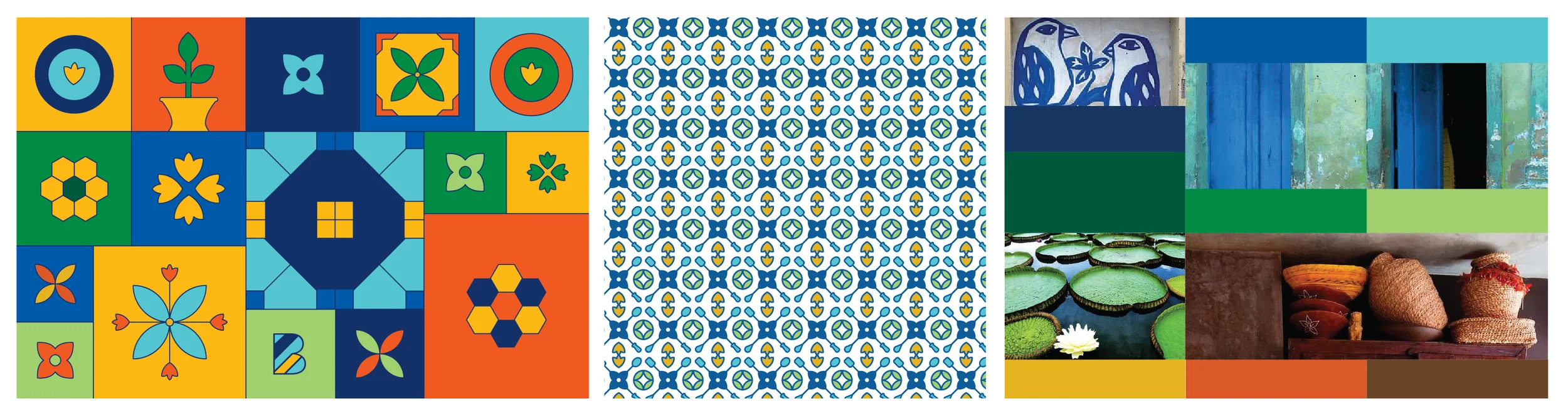 Illustrations, patterns, colour inspiration