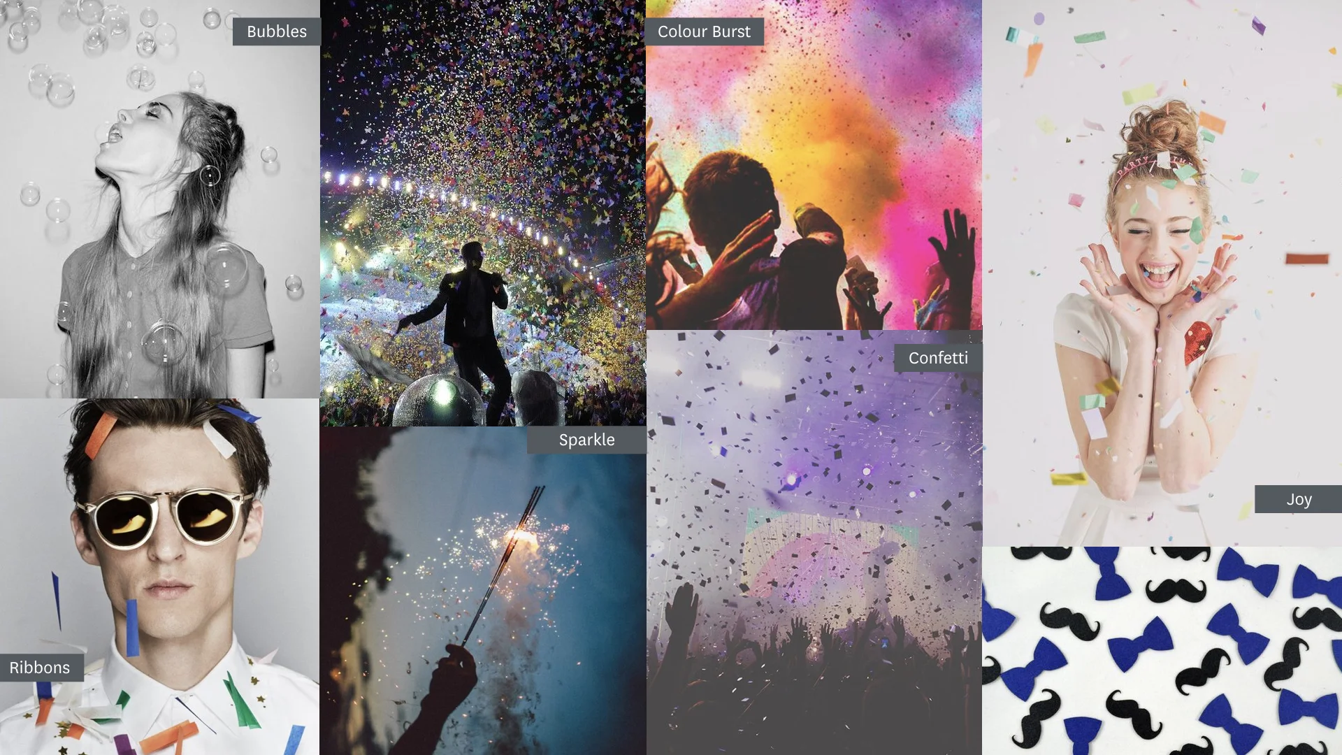 Concept moodboard