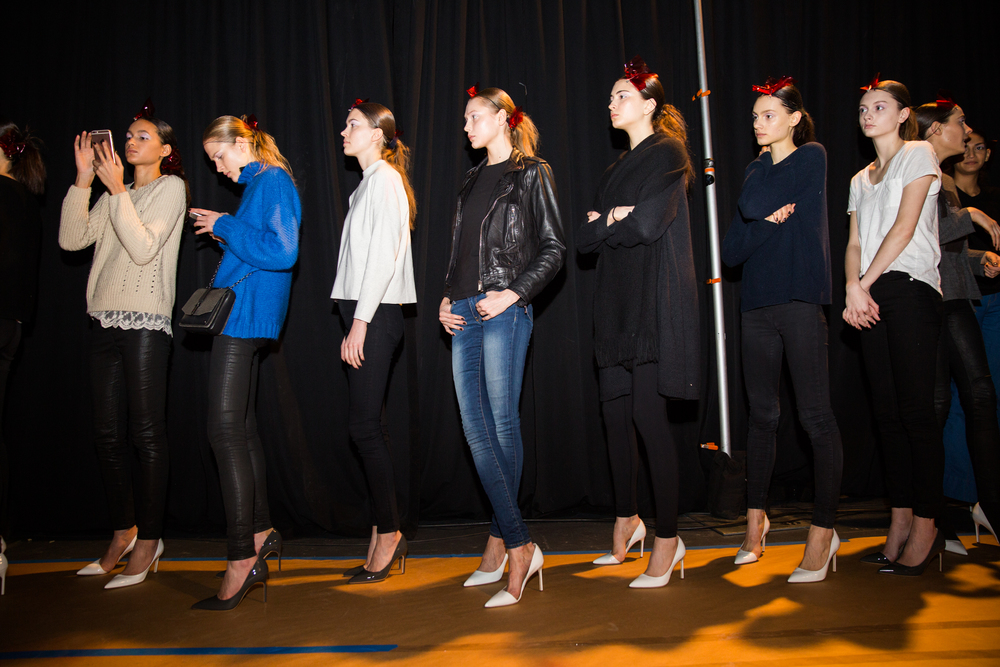 Pre-show run-through at MILLY.