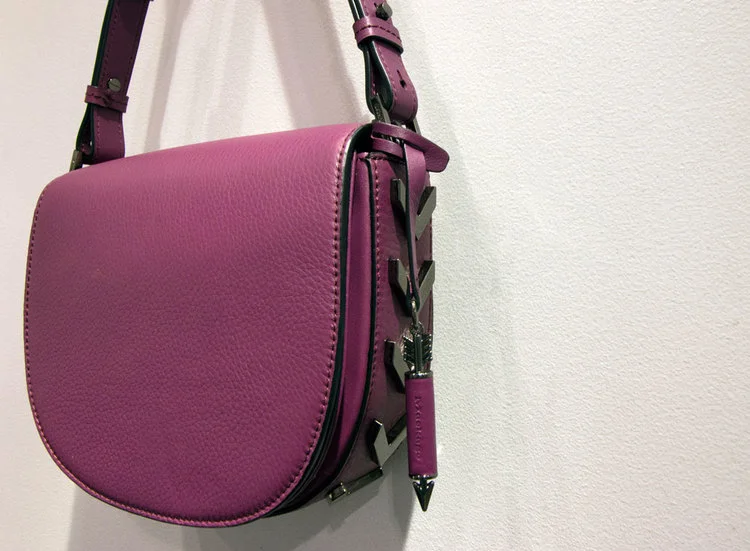 Handbag details from the Mackage FW16 collection.