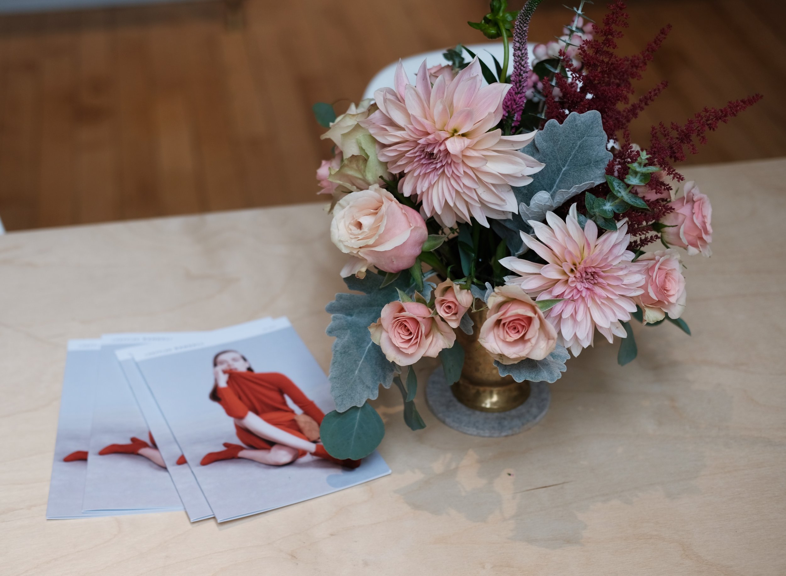 Inside LR. Flowers by Cut Flowers.