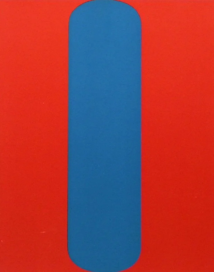 Vintage print by Ellsworth Kelly.