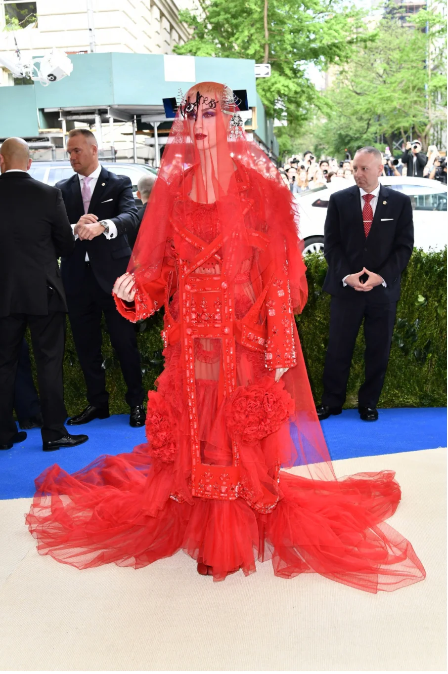 Katy Perry in Maison Margiela