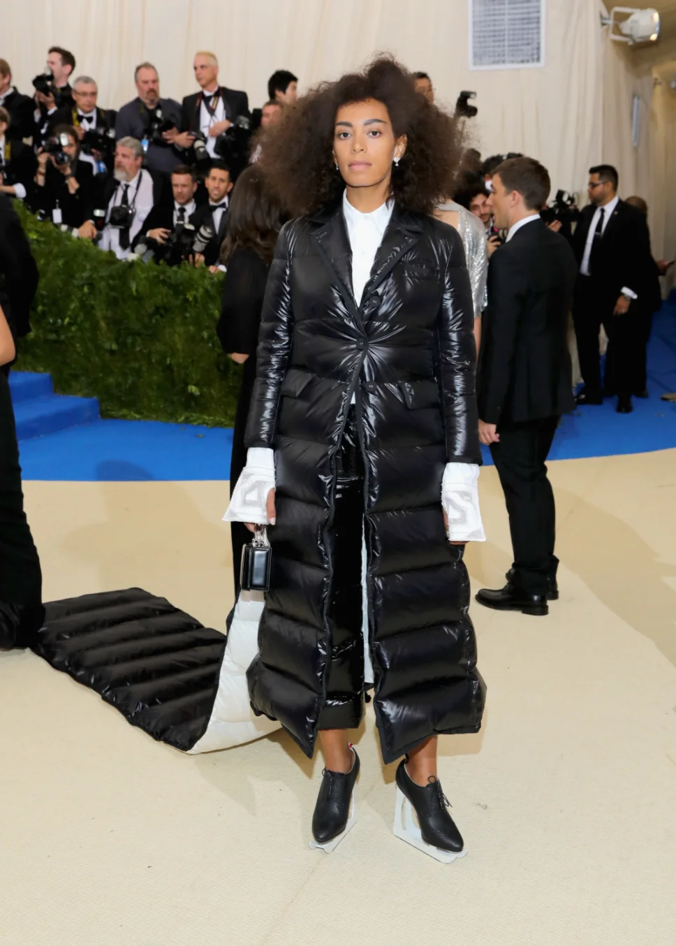 Solange Knowles wears Thom Browne.