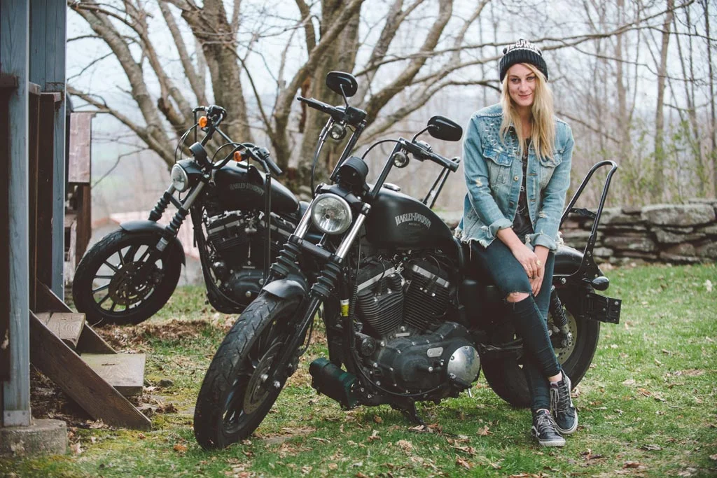 Leslie Padoll. Image via The Moto Lady.