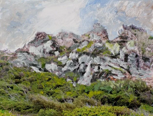 Tom Goldenberg, Barbados Cliff, 2012.
