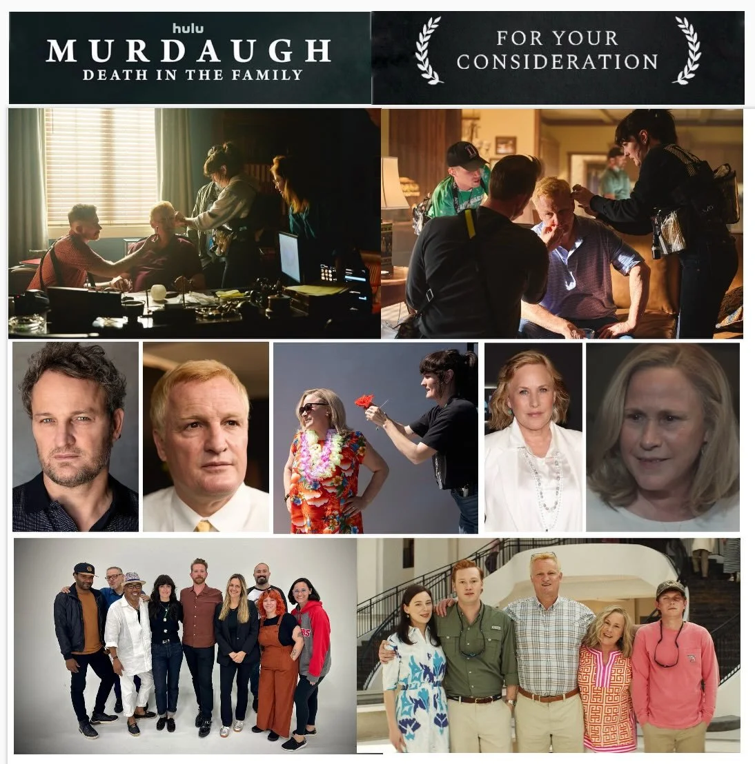 FYC: MURDAUGH: DEATH IN THE FAMILY &bull; Best Contemporary Hairstyling for a Limited Series &bull; Best Contemporary Makeup for a Limited Series
 
@iatselocal706 MUAHS Guild Awards 

Hair Department Head: @ballard.hair.design 
Key Hairstylist: @ralp