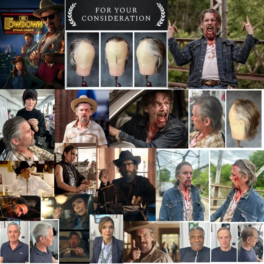 FOR YOUR CONSIDERATION
THE LOWDOWN - Best Contemporary Hairstyling 
MUAHS Guild Awards | @iatselocal706 

Hair
&bull; Katie Ballard - Dept. Head (Pilot), Wigmaker for Mr. Hawke
&bull; Amy Wood - Dept. Head
&bull; Kasey Cooper - Key Hair
&bull; Deana 