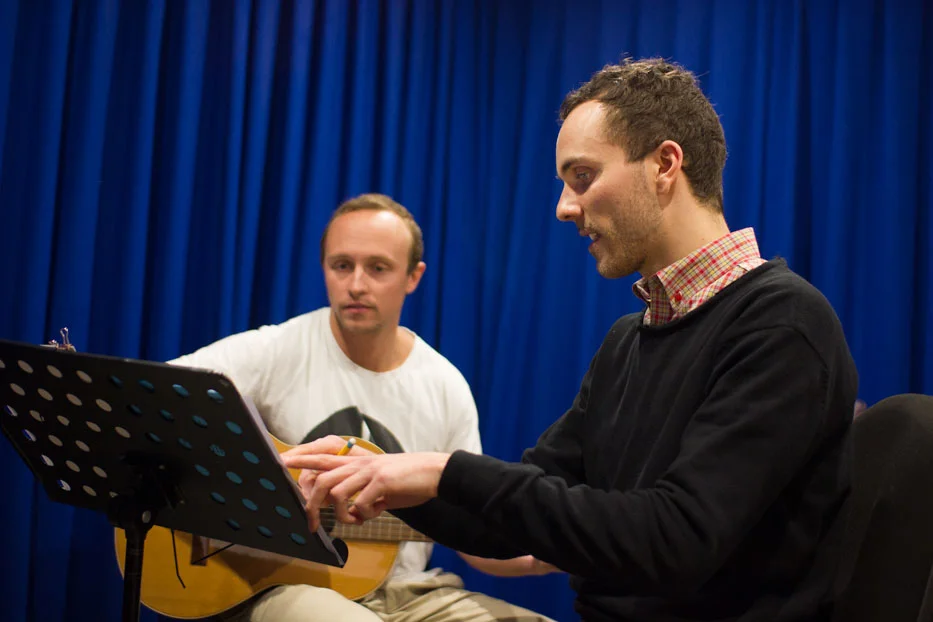 ADRIAN, JACK AND MICHAEL: RMA'S GUITAR TEACHERS 