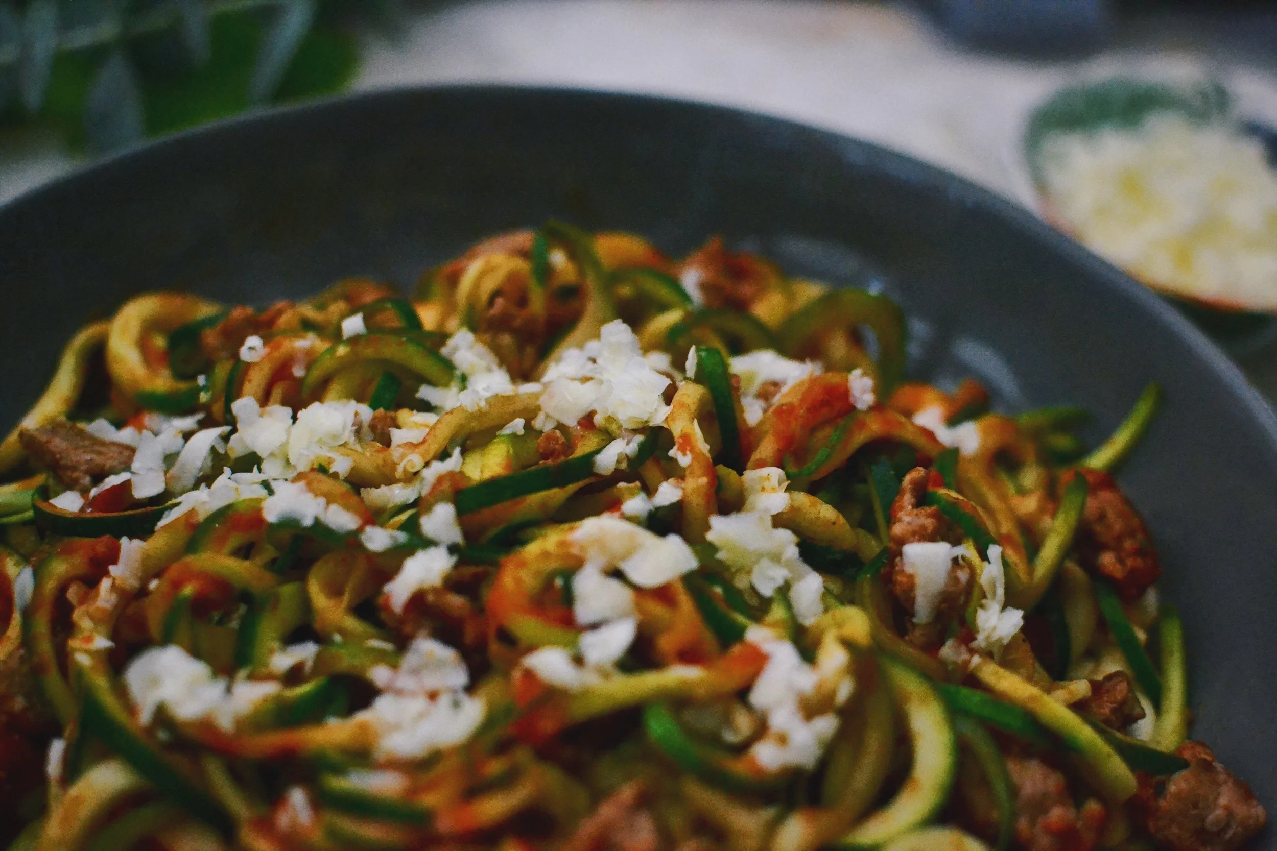 Spicy Taco Zoodles (Cookbook Preview!)