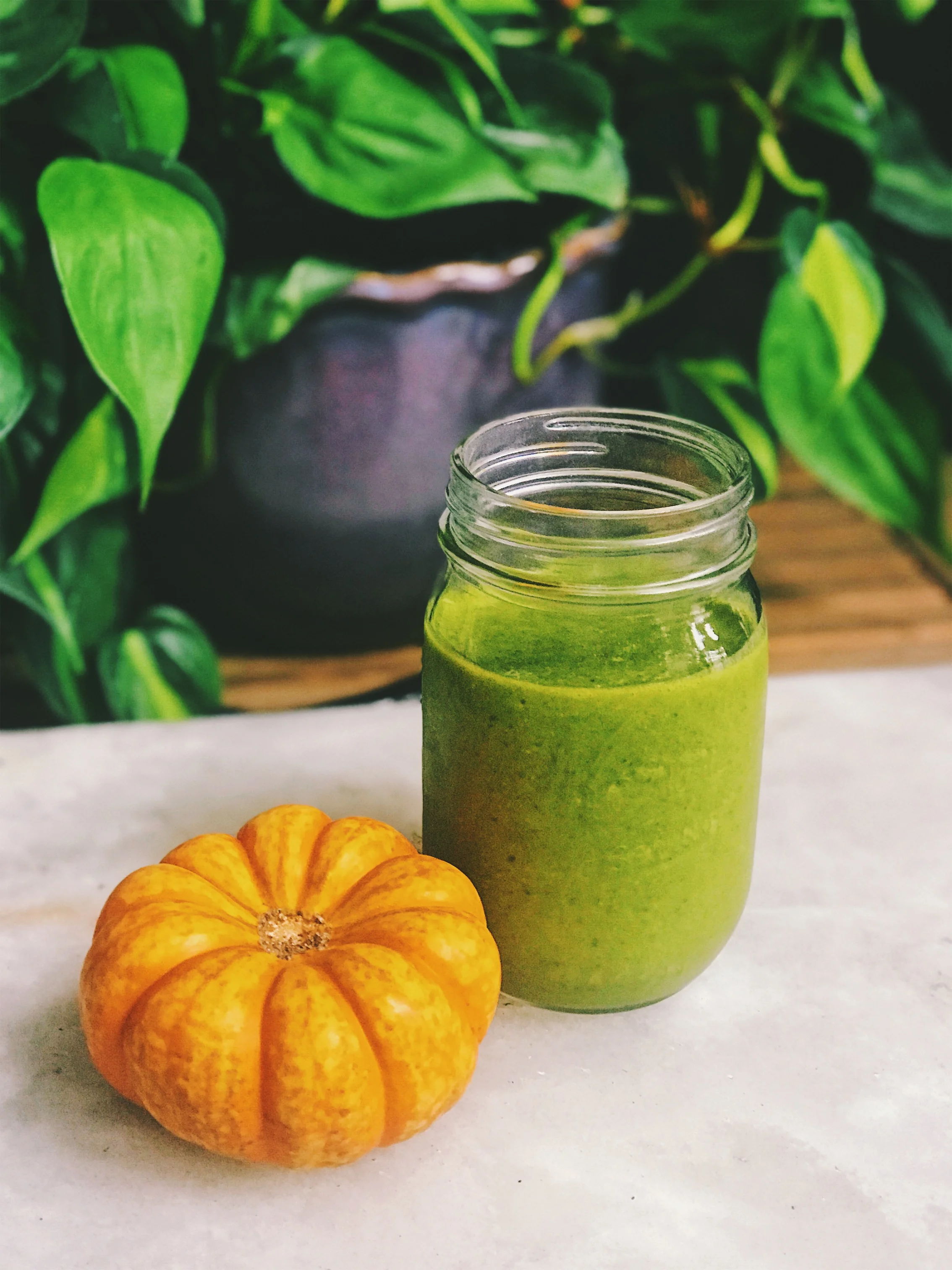 Pumpkin Spinach Smoothie