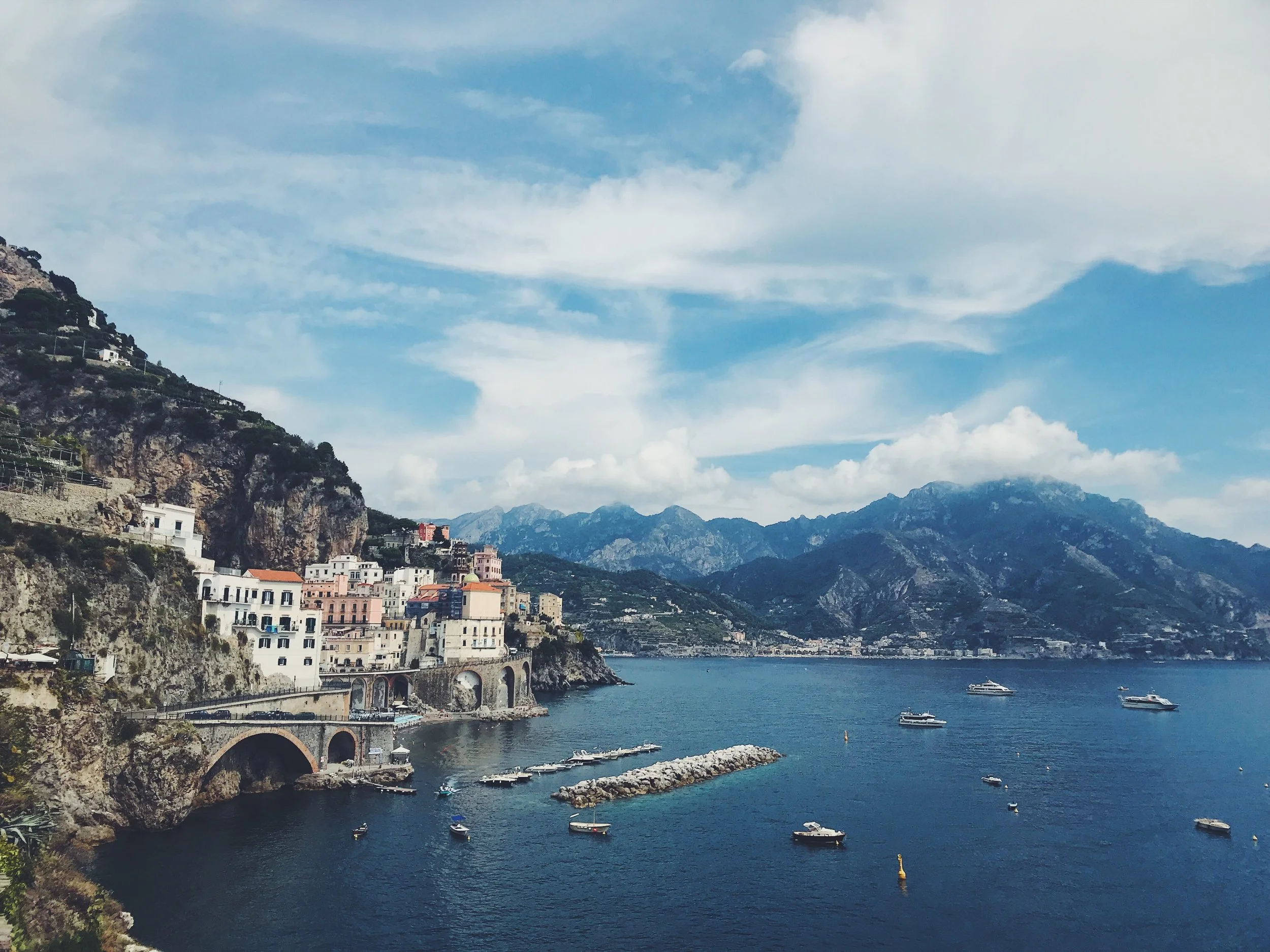 Honeymooning on the Amalfi Coast