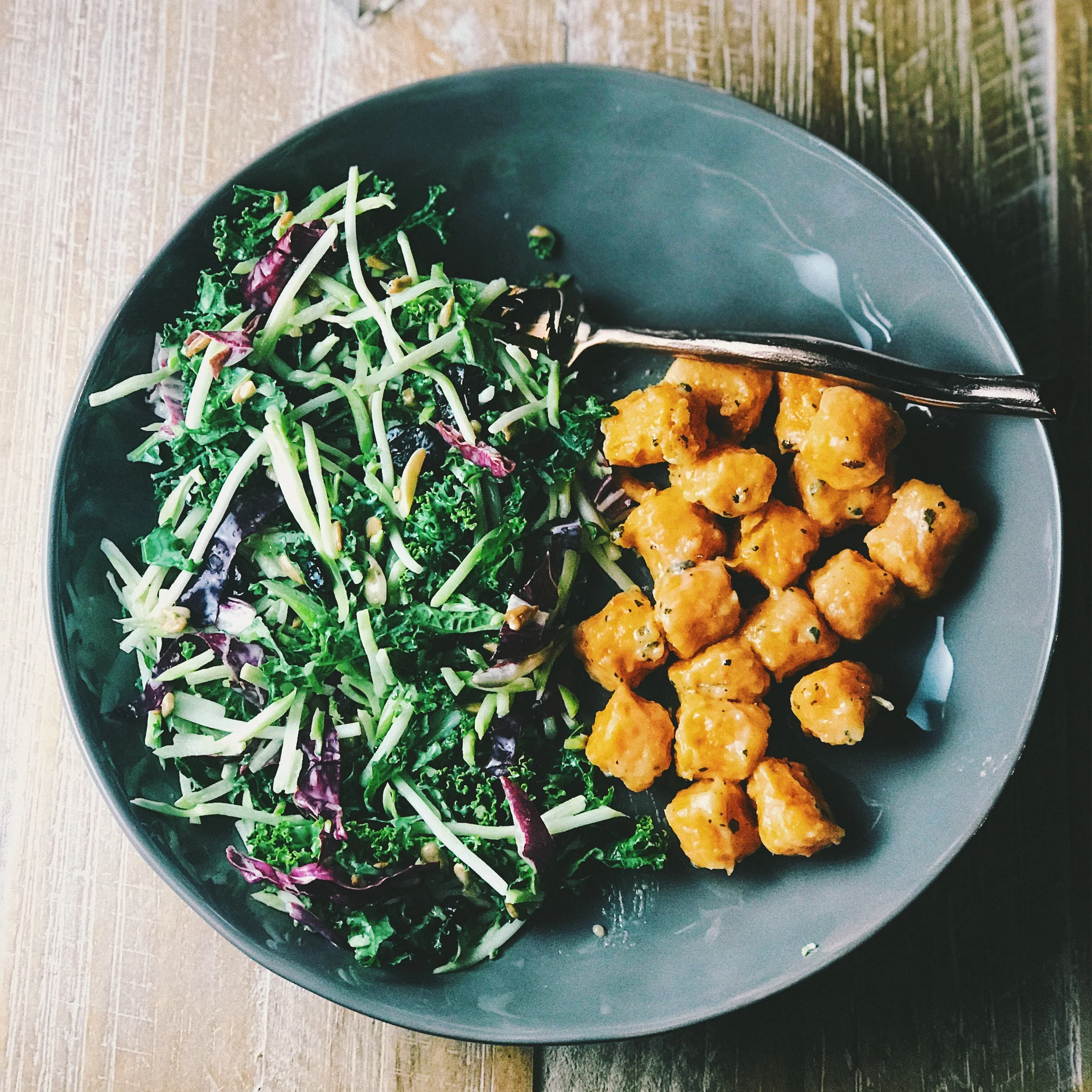 Granola Butter, Sweet Potato Gnocchi, and Brussel Sprout SautΓ© Kit Review