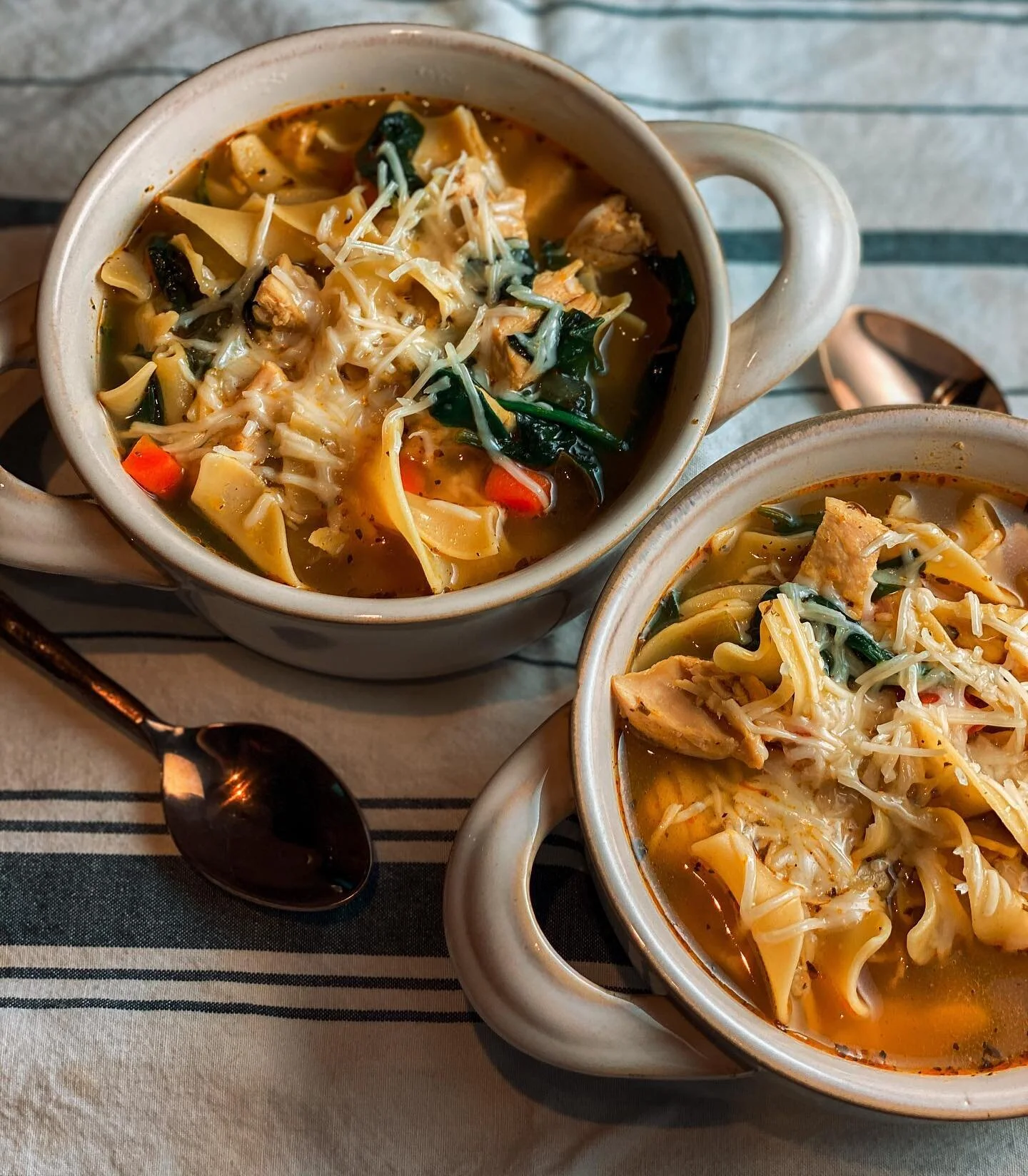 Nothing feels homier than a bowl of chicken noodle soup on a chilly fall day. The aroma, the warmth. It always makes me happy. Light a candle, put on Harry Potter, and I&rsquo;m blissed out! I&rsquo;m not going to give you a recipe for chicken noodle