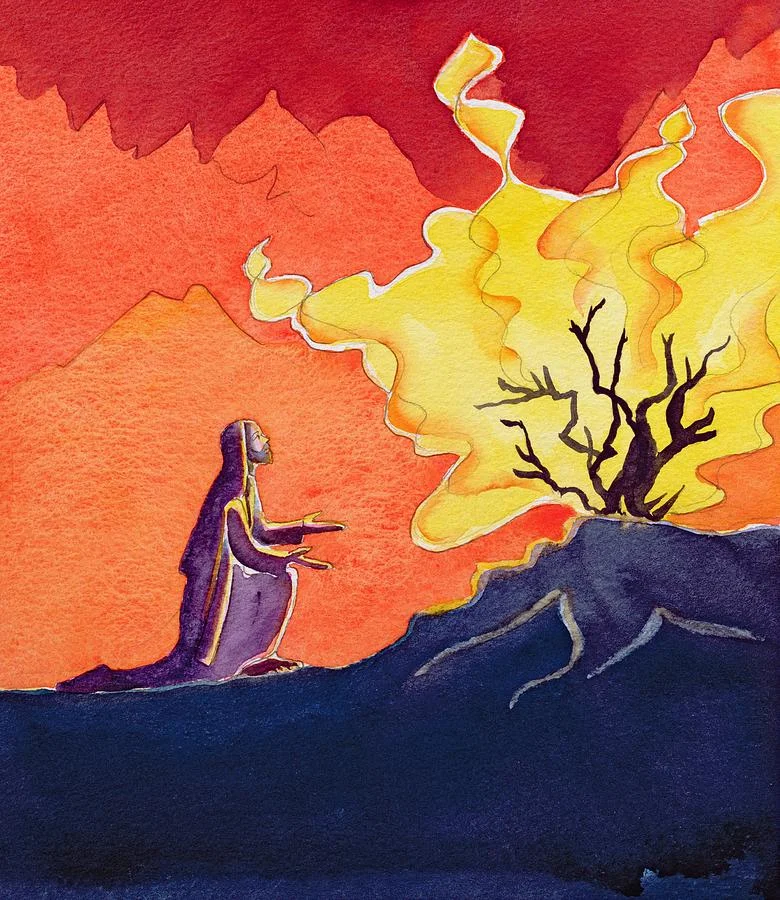 A Cinquain on the Call of Moses {ex4}