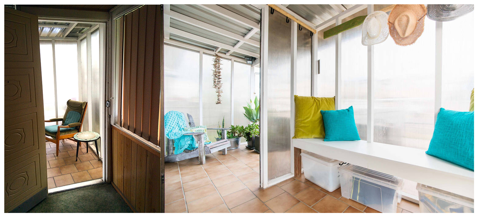Entrance Foyer - Before & After