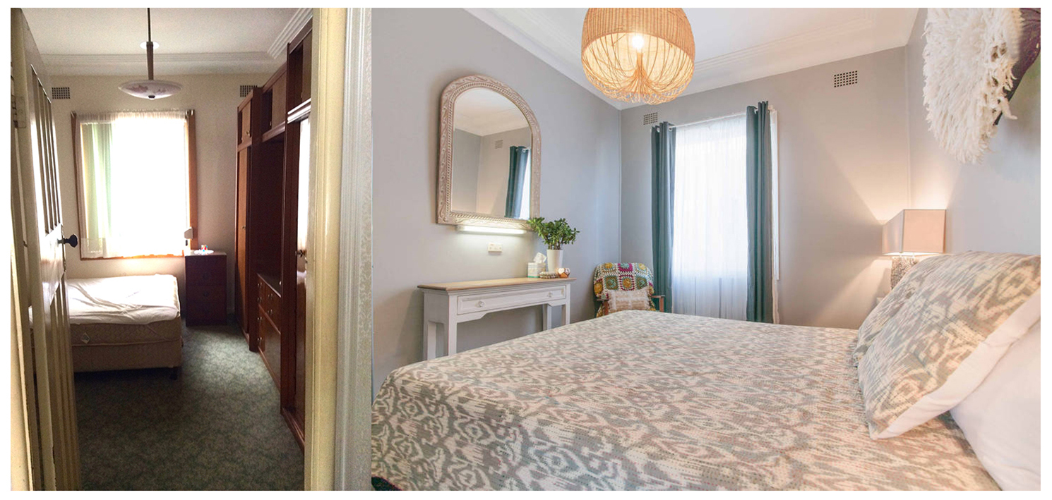 Master Bedroom - Before & After