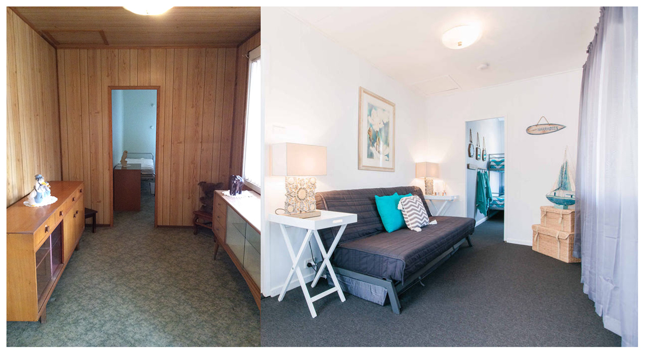 Sunroom - Before & After