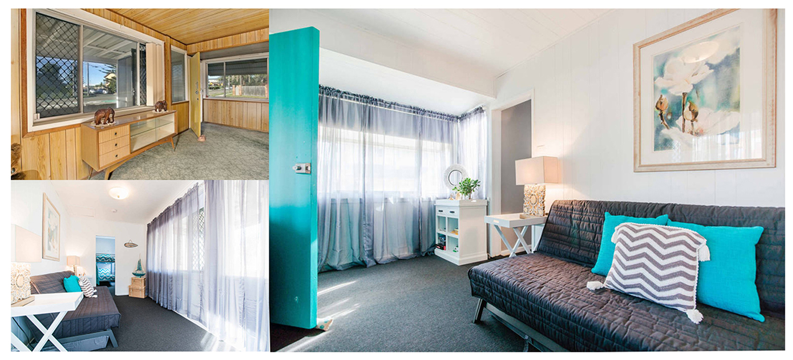 Sunroom - Before & After