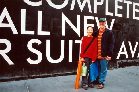 Andy and I visiting the Chagall art show at the San Francisco Museum of Art in 2003. Back in the day when we were art students and had so much free time!